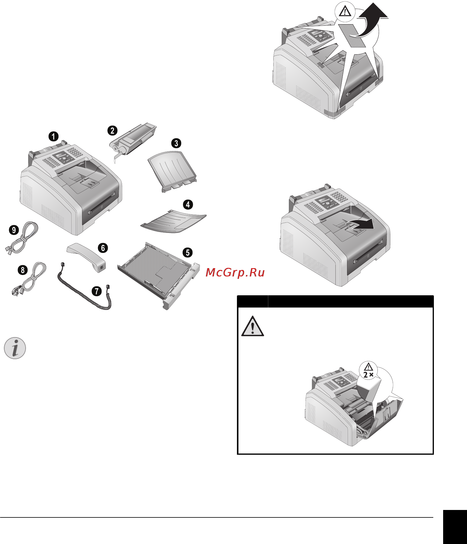 Philips LPF5125 [11/72] Ввод в эксплуатацию
