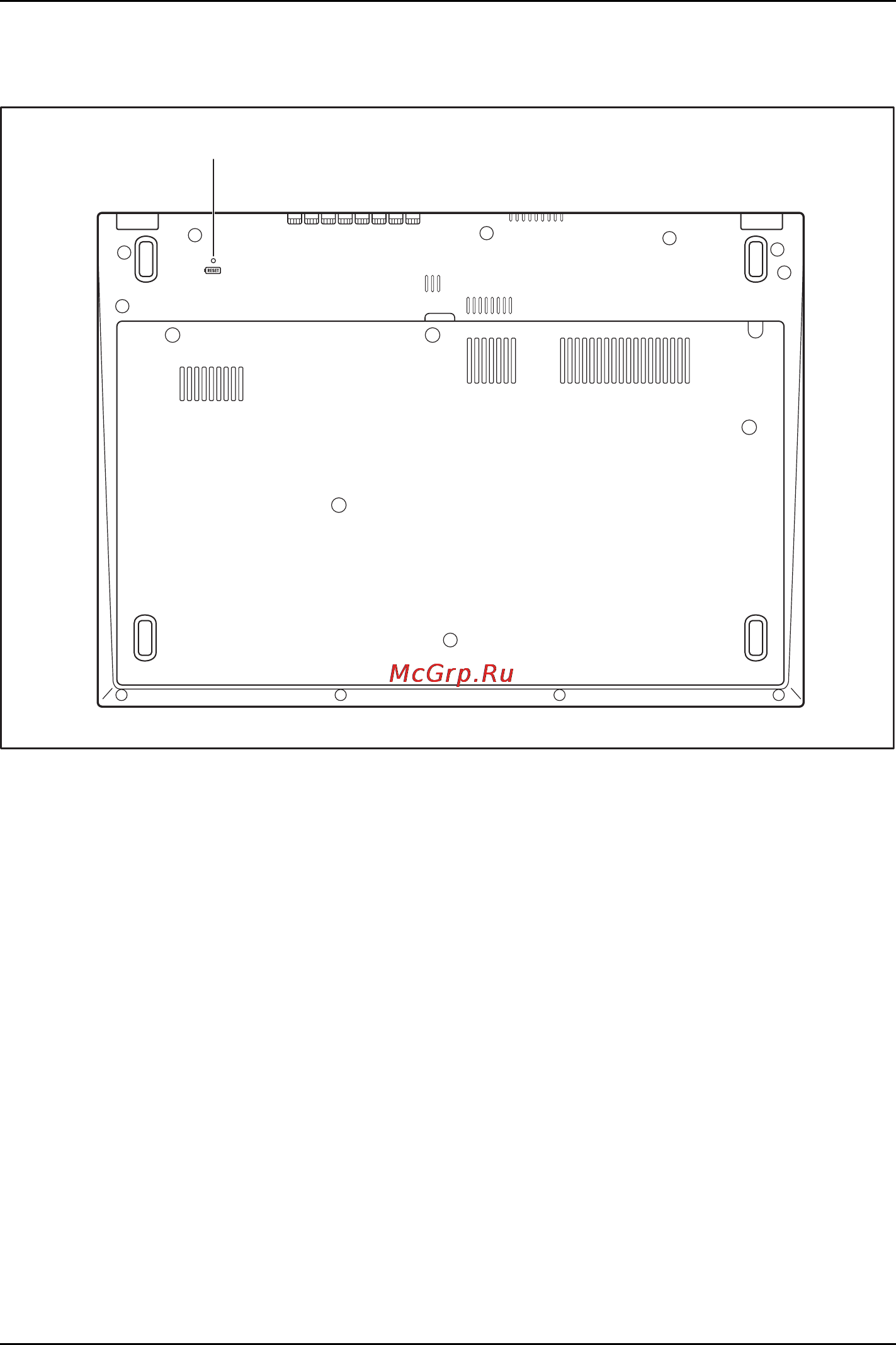 Fujitsu LIFEBOOK U554 (VFY:U5540M65D2RU) [16/75] Нижняя сторона