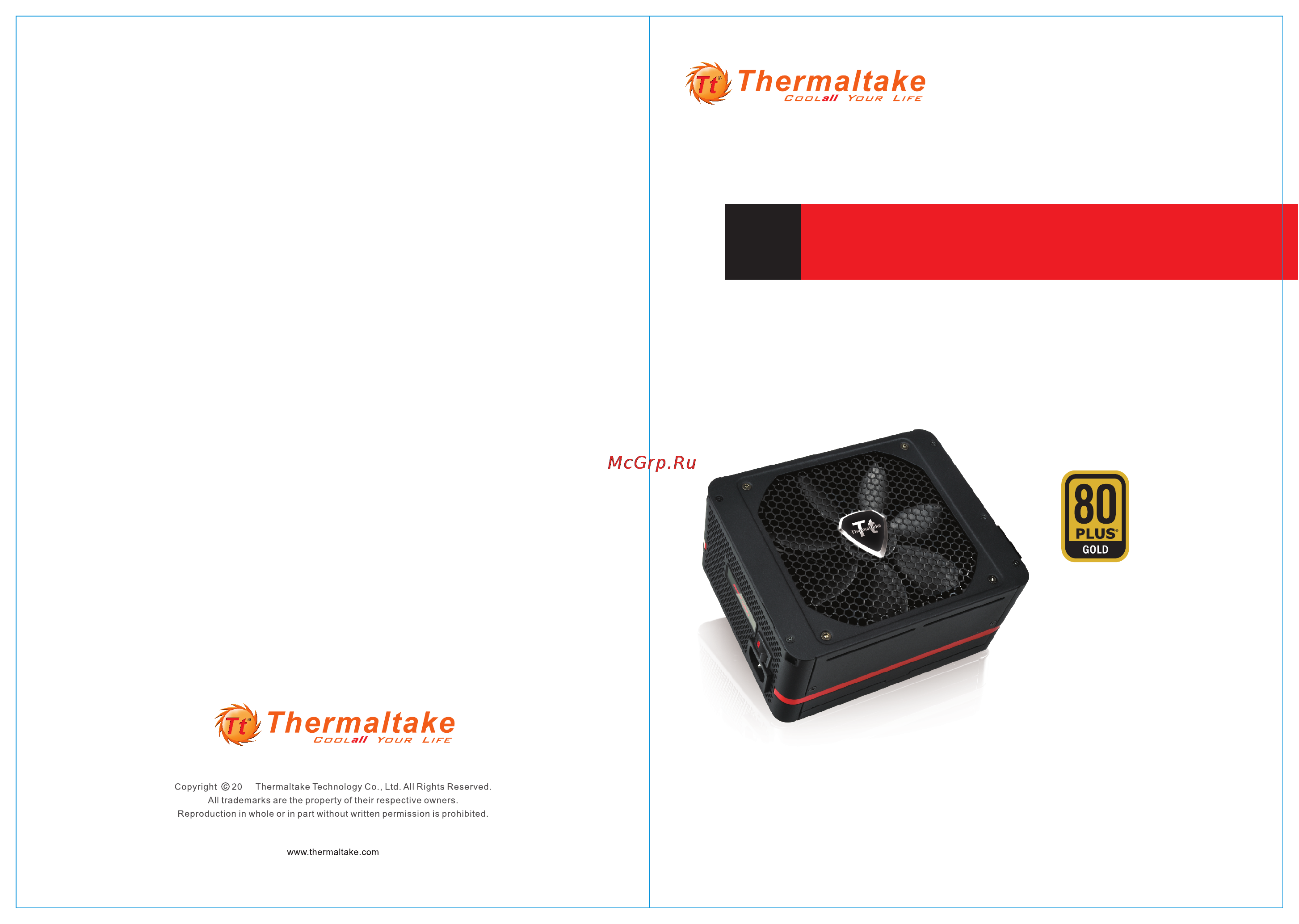 Thermaltake moscow w0428re 850w Инструкция по эксплуатации онлайн