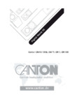Canton DM 50 SE Black Инструкция по эксплуатации