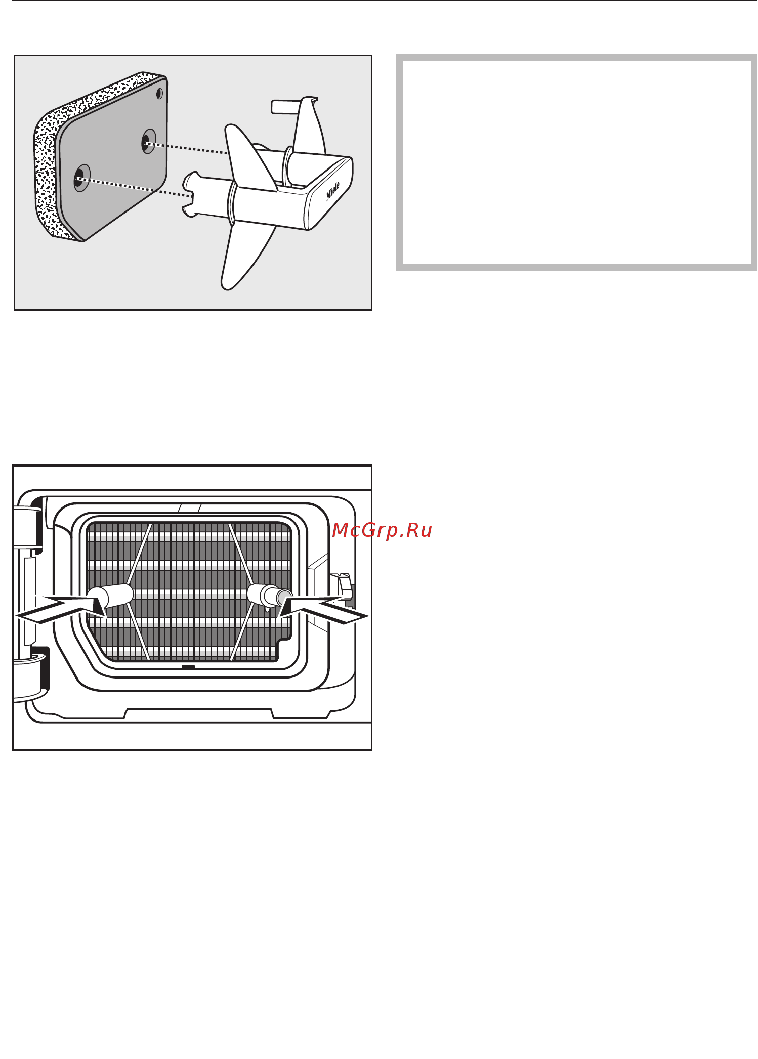 Miele TMG640WP White Edition [46/92] Сборка