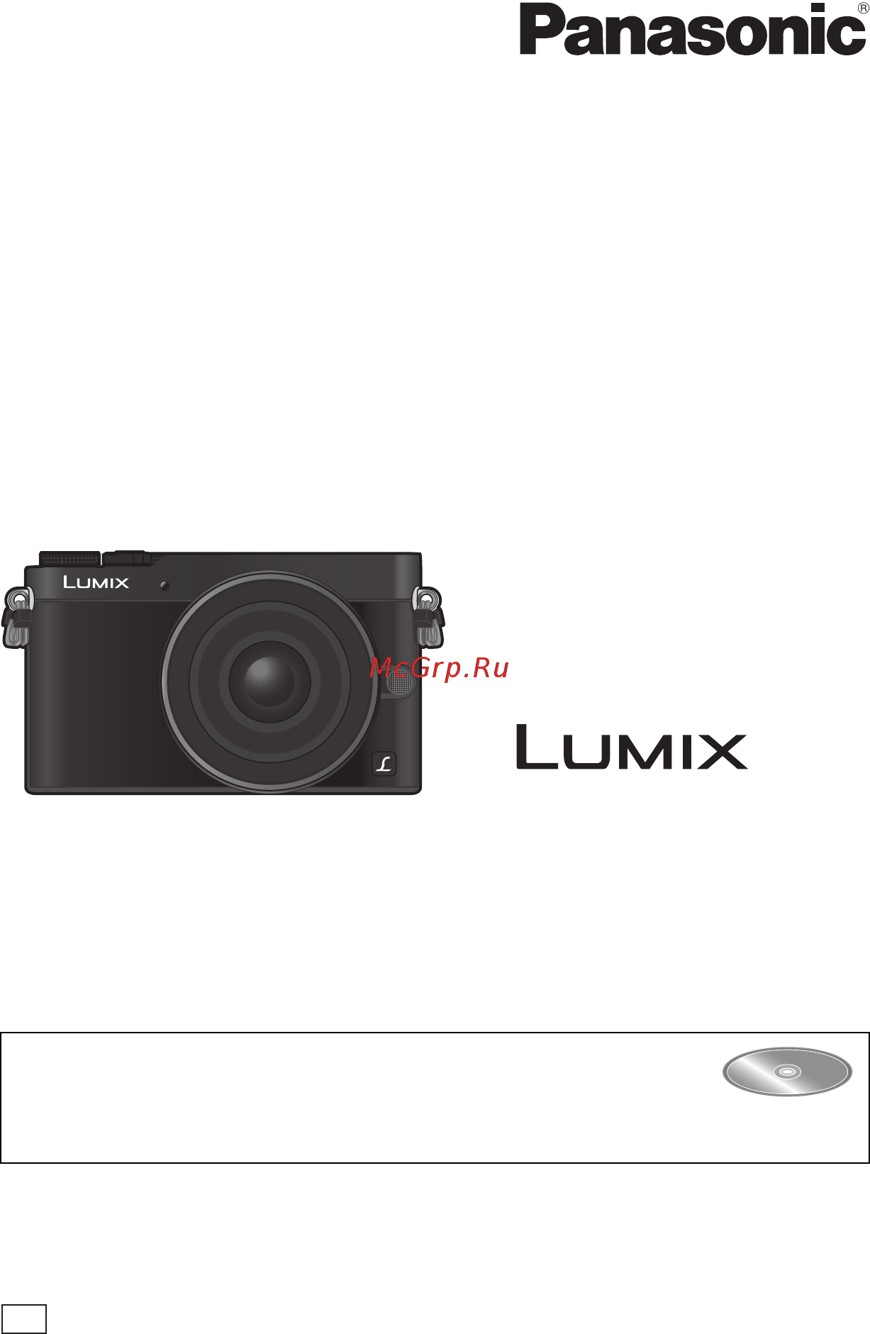 Panasonic Lumix DMC-GM5 Kit 12-32 Black Инструкция по эксплуатации онлайн