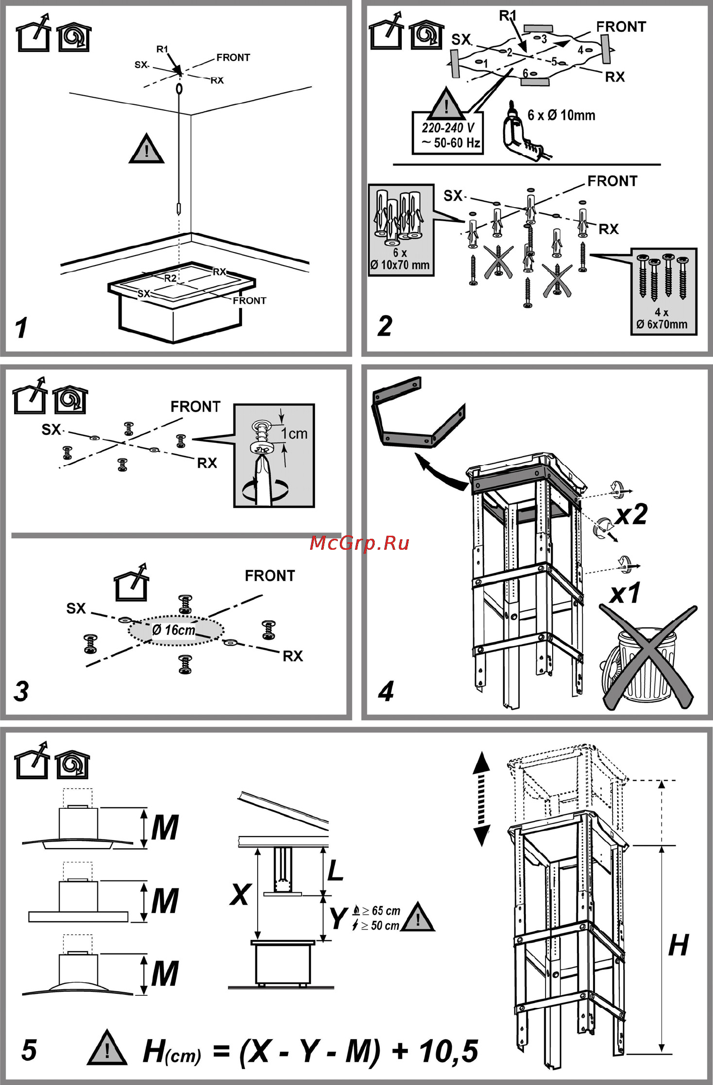 Elica FLAT GLASS PLUS ISLAND IX/A/90 Инструкция по эксплуатации онлайн [3/16] 112162