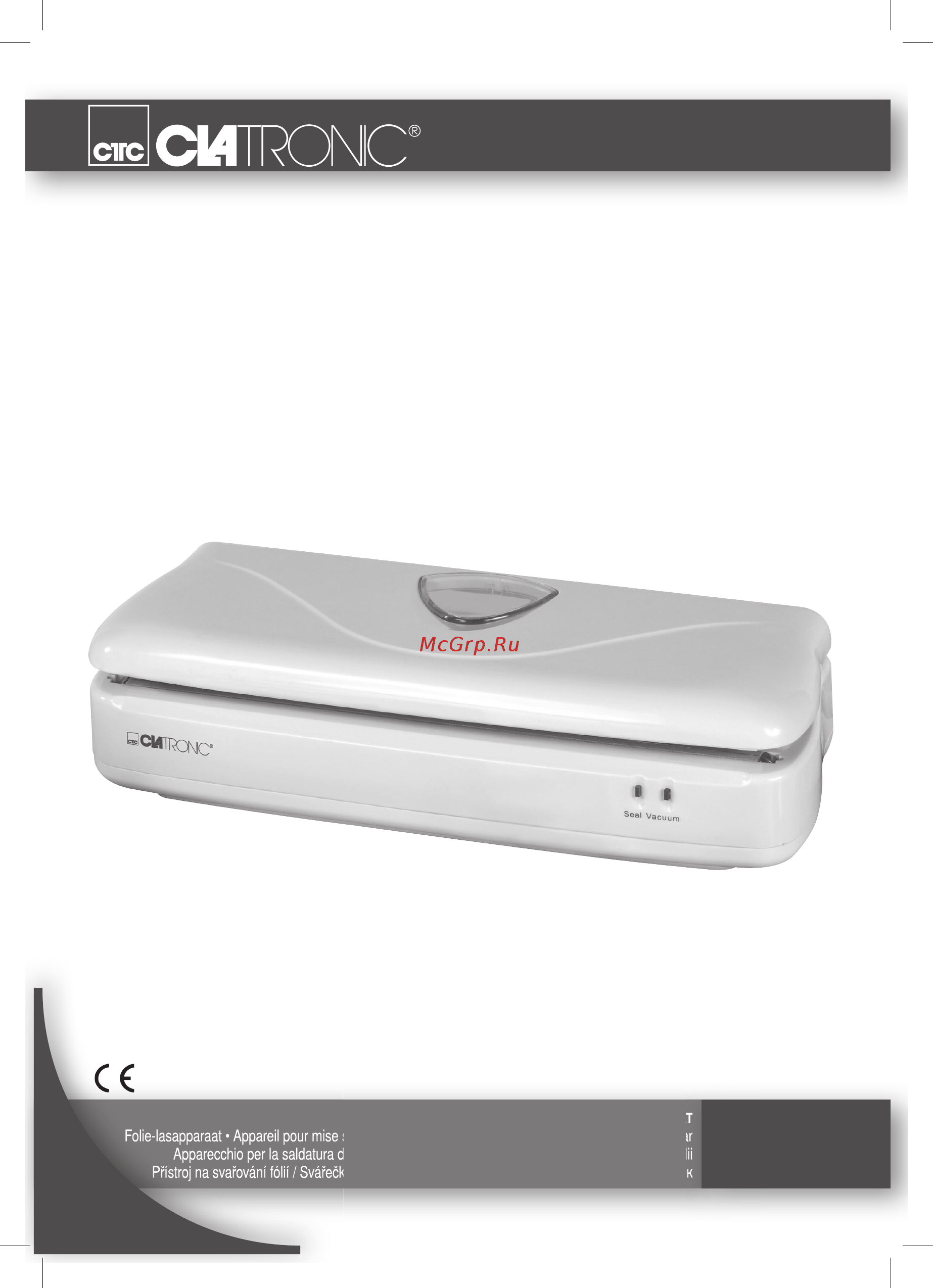 Clatronic FS 3261 weis Инструкция по эксплуатации онлайн