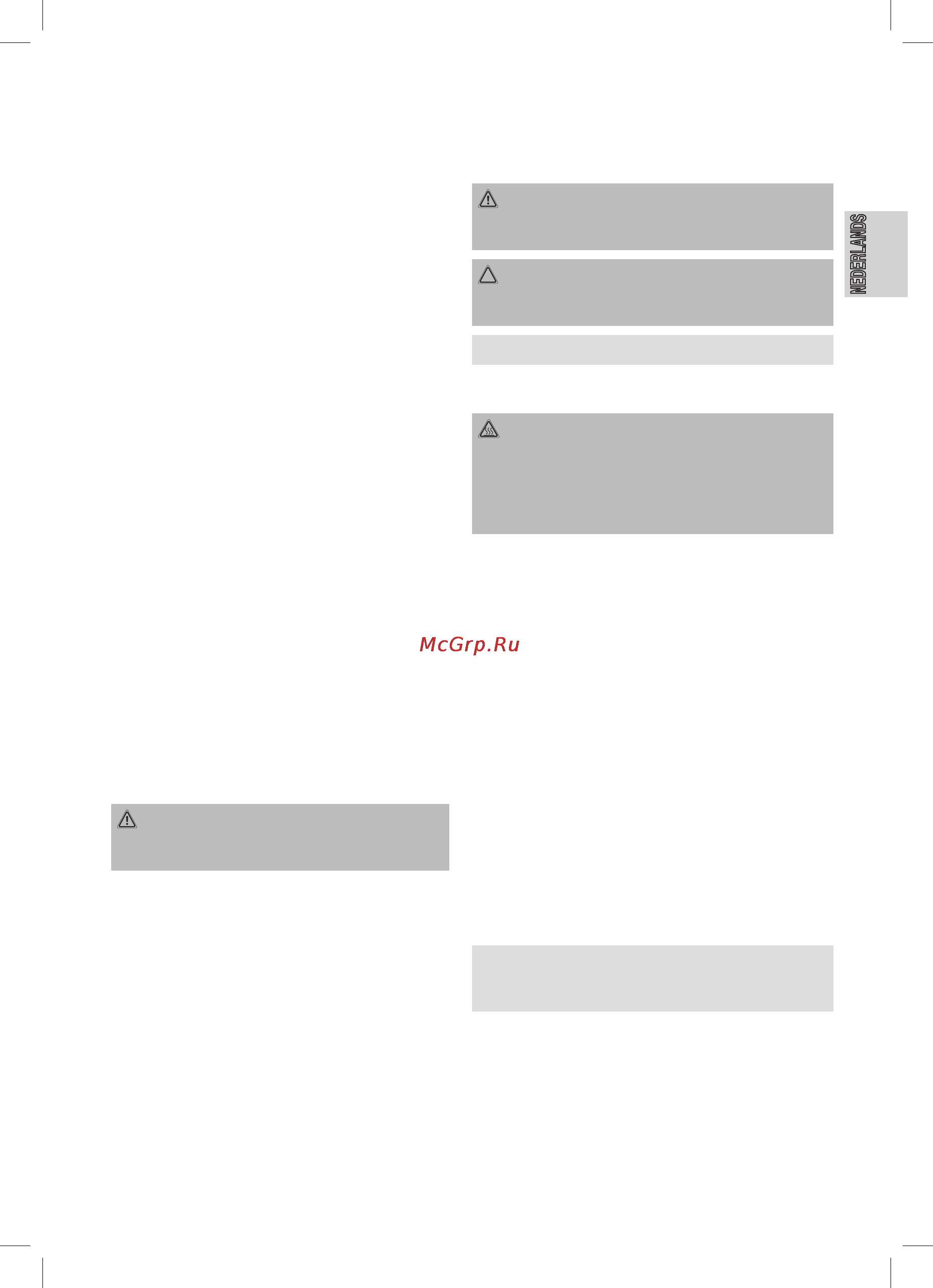 Clatronic MM 3336 [5/32] Algemene veiligheidsinstructies