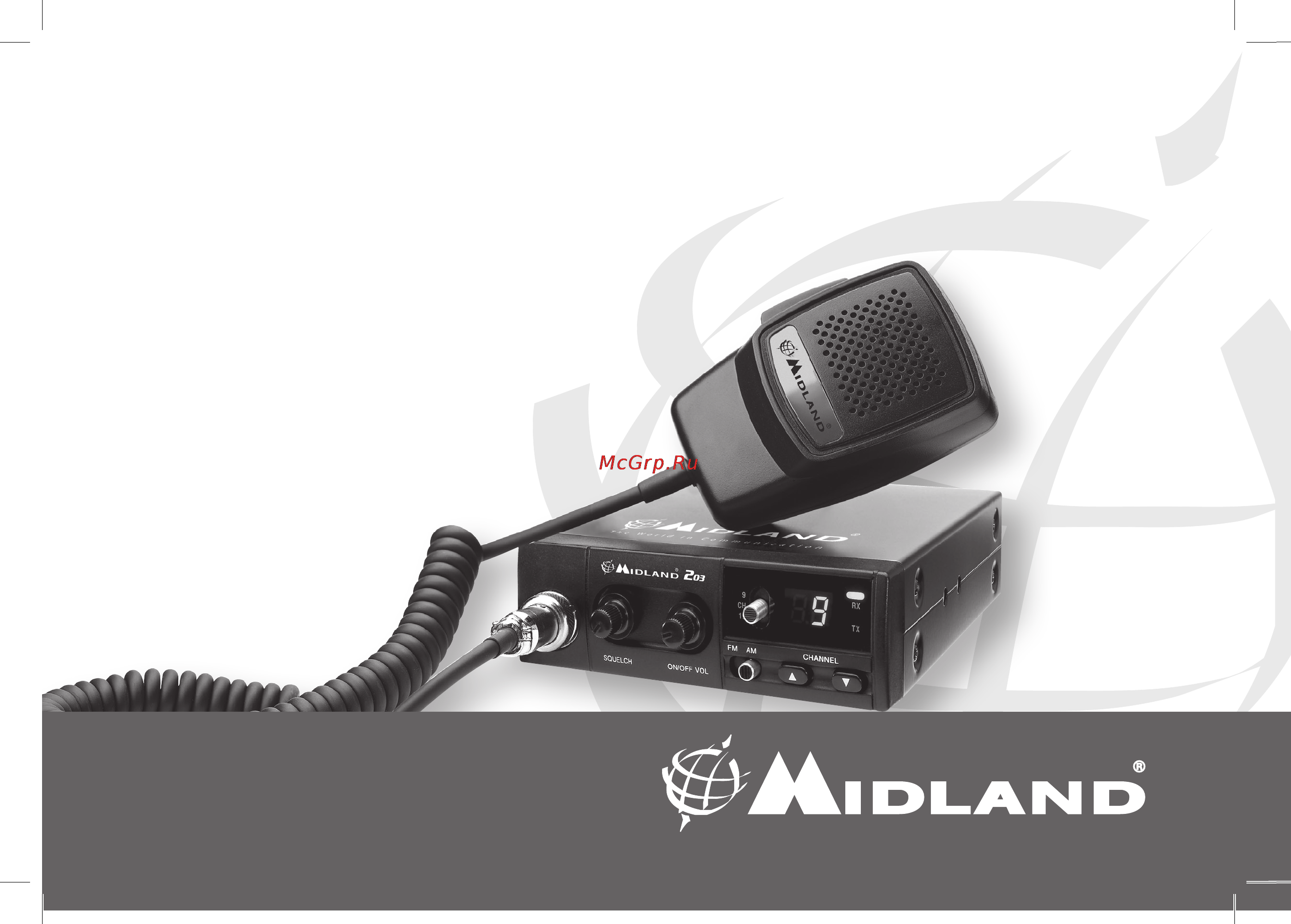Midland 203 Инструкция по эксплуатации онлайн
