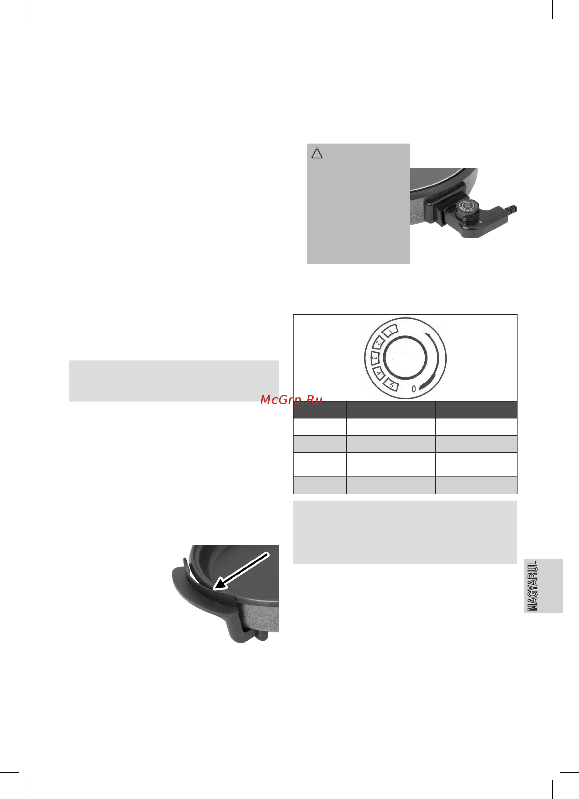 Clatronic PP 3401 C [29/40] A csomag tartalma