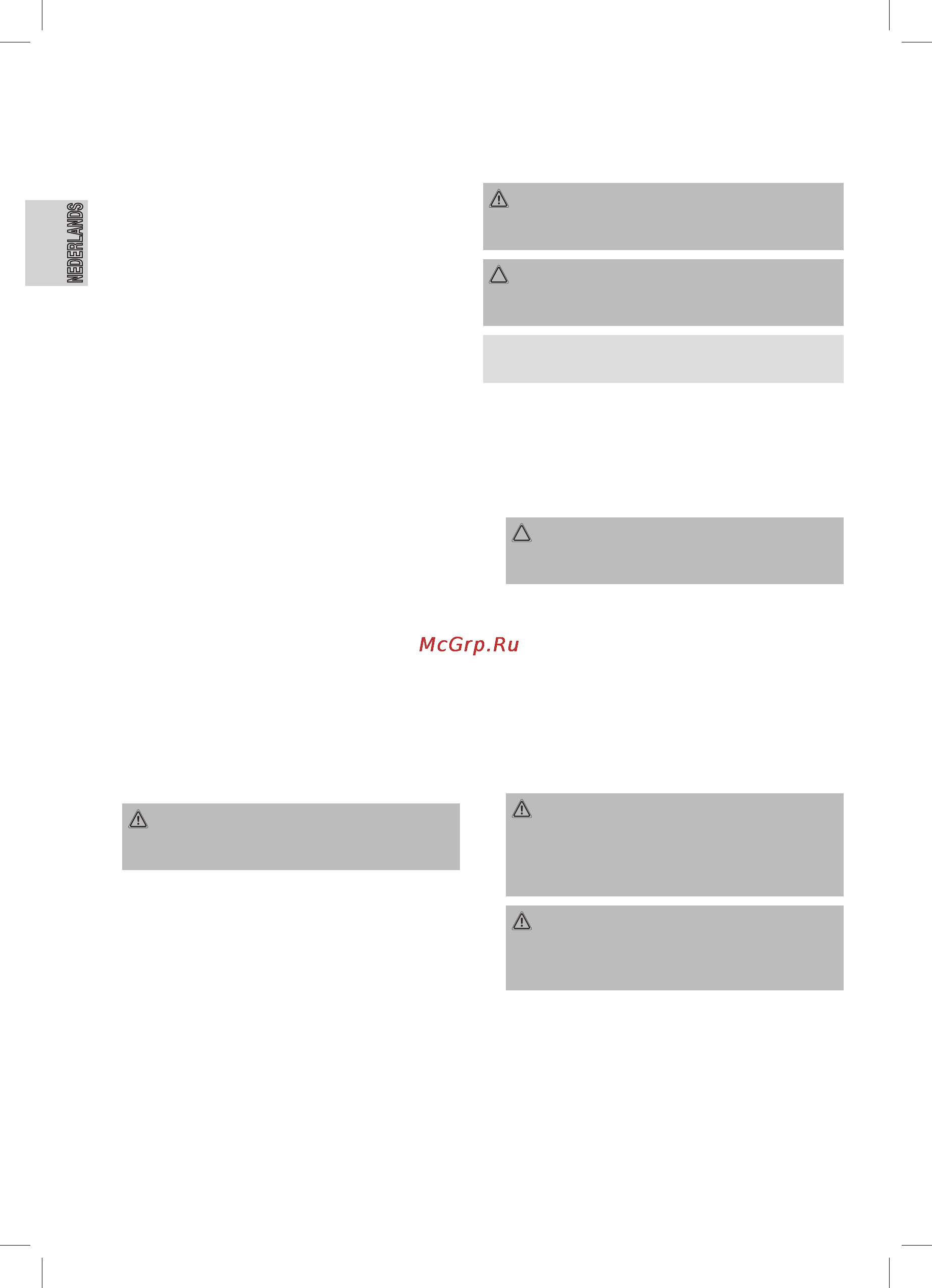 Clatronic PP 3401 C [6/40] Algemene veiligheidsinstructies