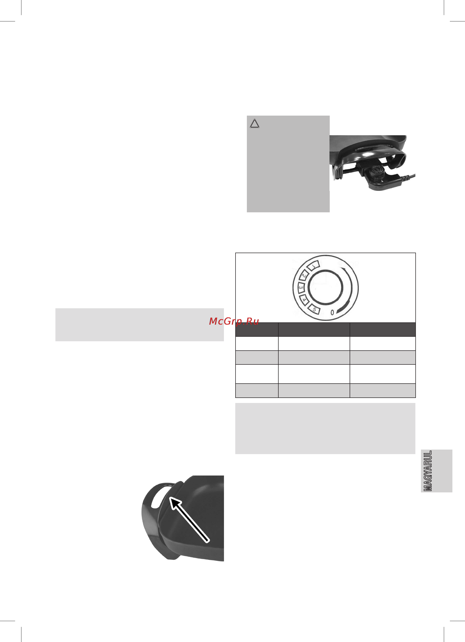 Clatronic PP 3410 [29/40] A csomag tartalma