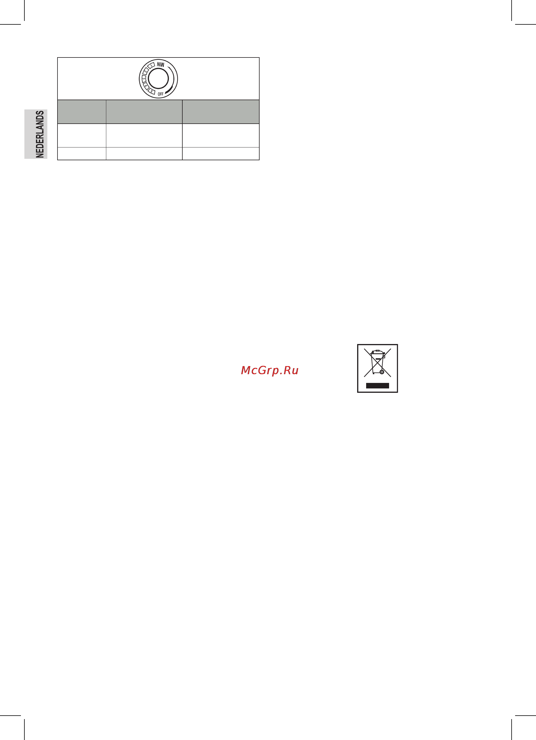 Clatronic PP 2914 [12/38] Bediening van het apparaat