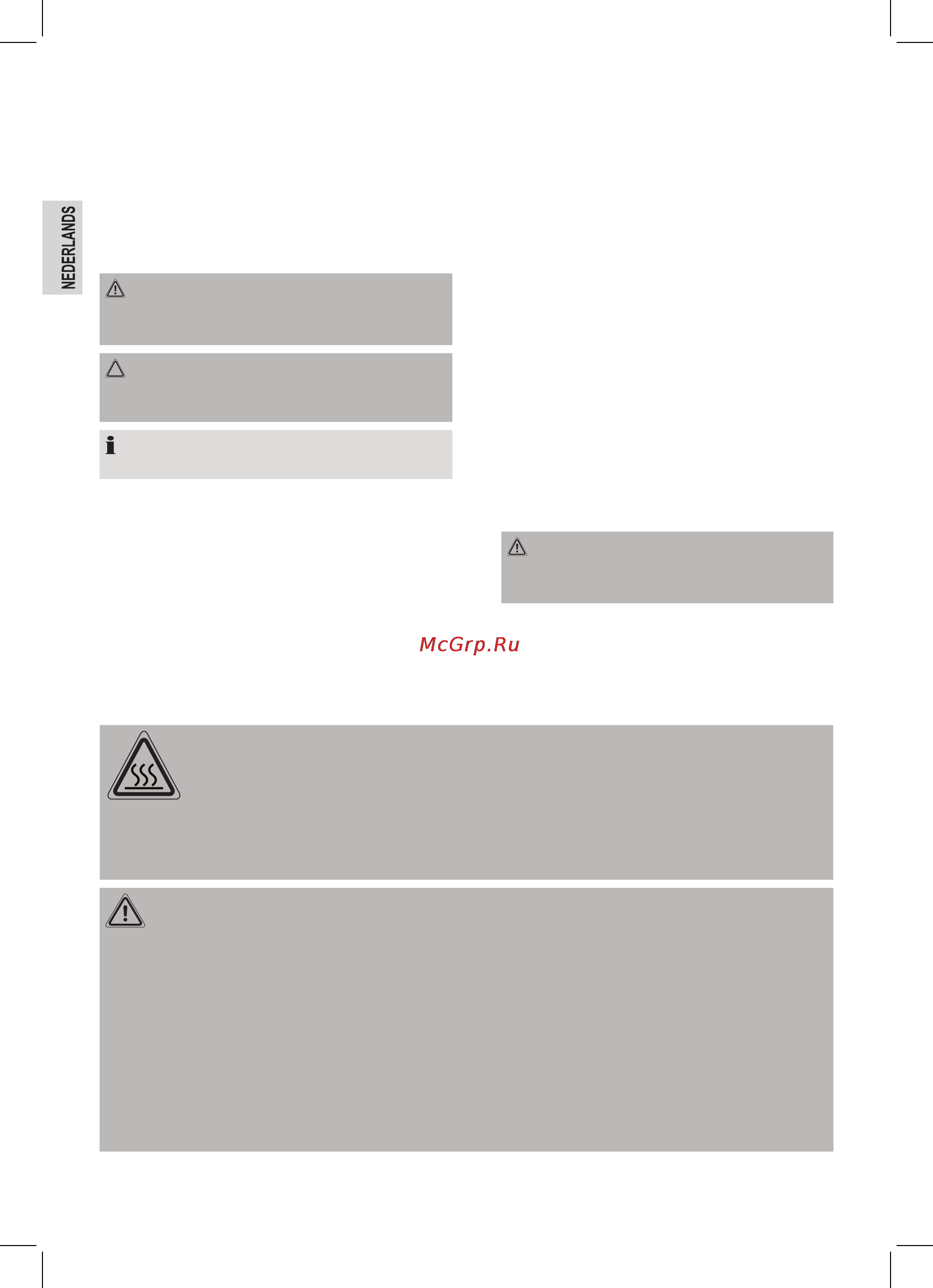 Clatronic EKI 3569 [12/82] Speciale veiligheidsinstructies voor inductiekookplaten