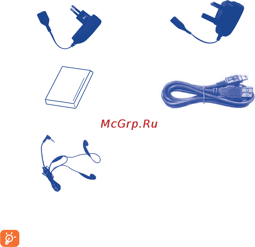 Alcatel ONE TOUCH 991 [151/159] Аксессуары