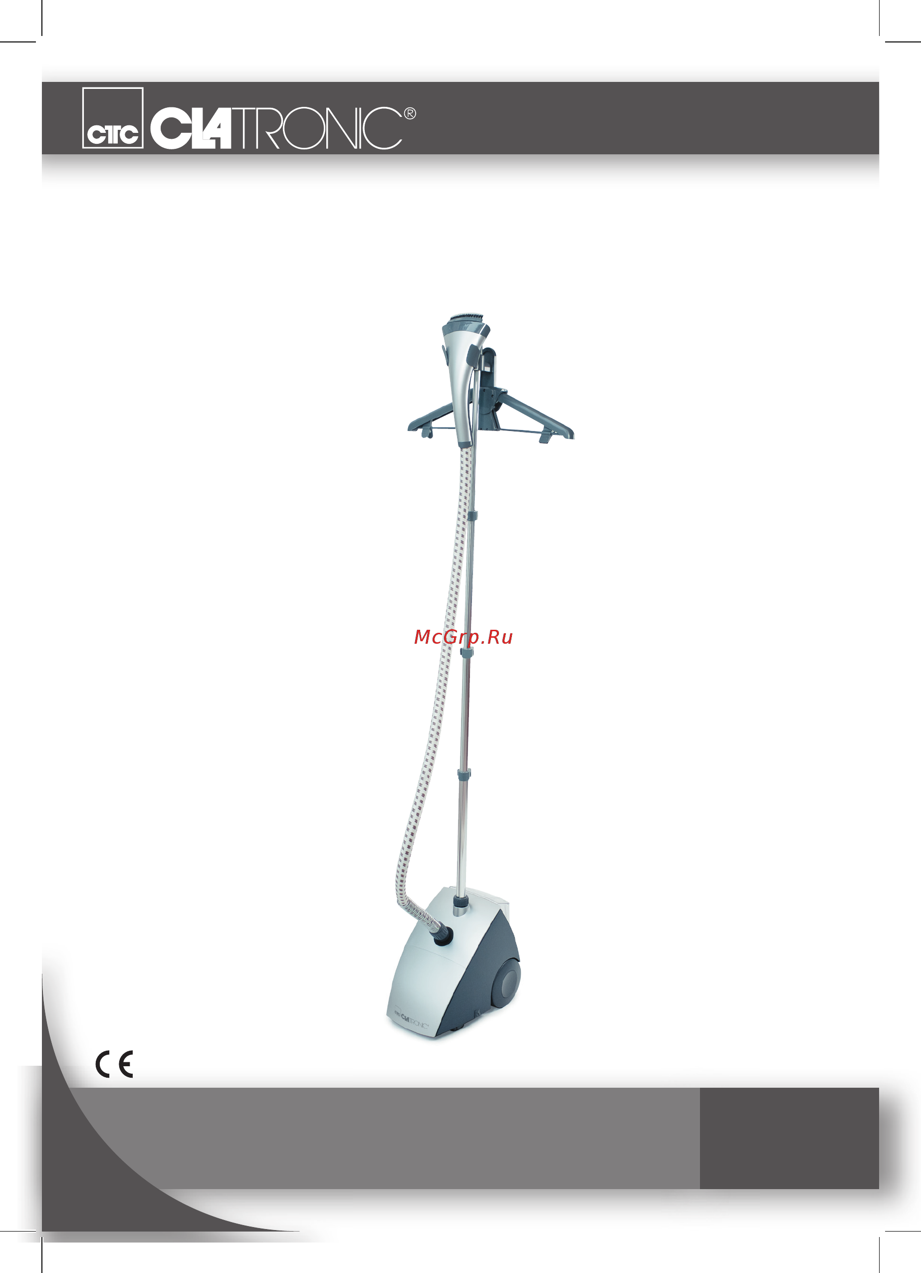 Clatronic TDC 3432 silber Инструкция по эксплуатации онлайн