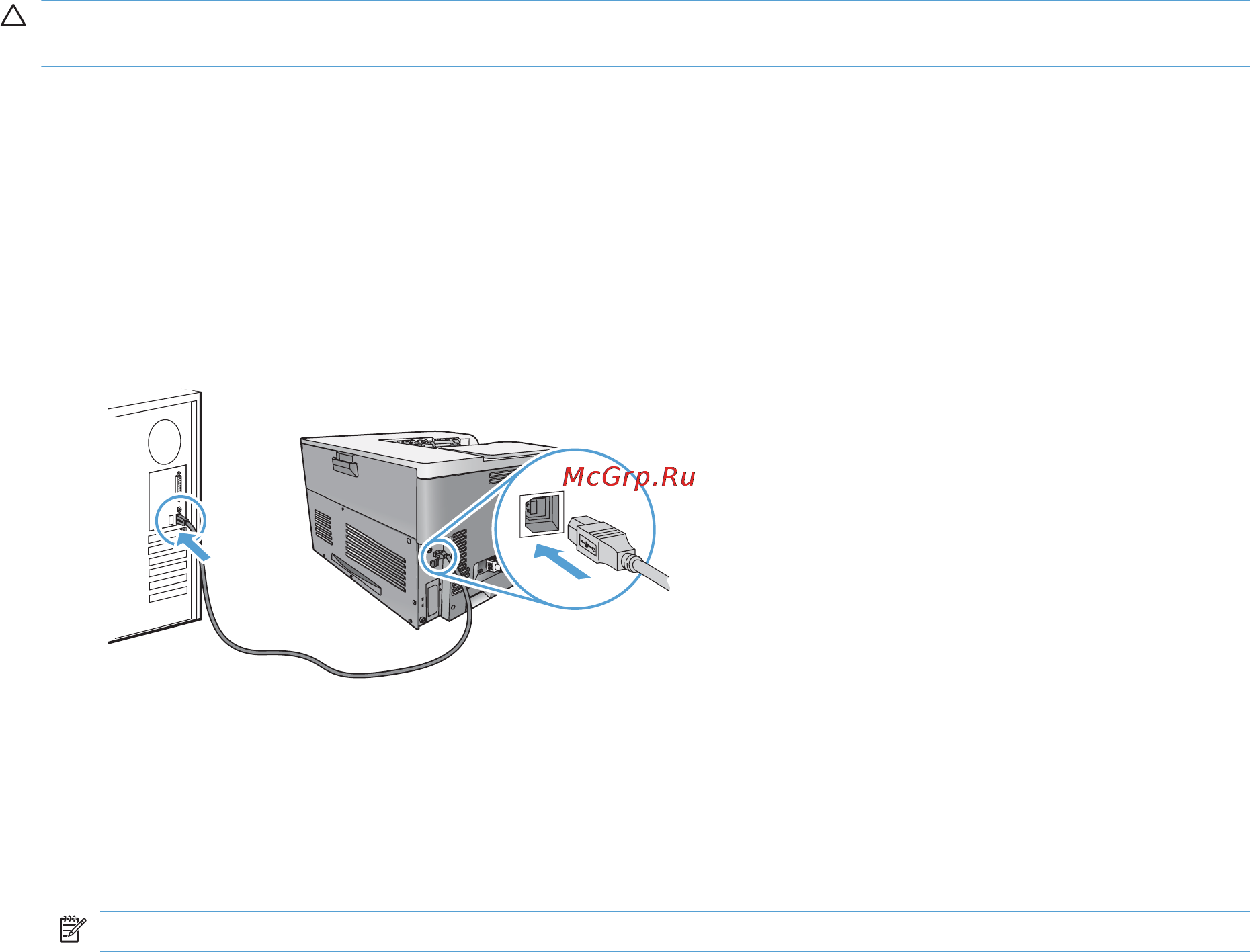 HP COLOR LASERJET ENTERPRISE CP5525DN [77/264] Соединение с usb