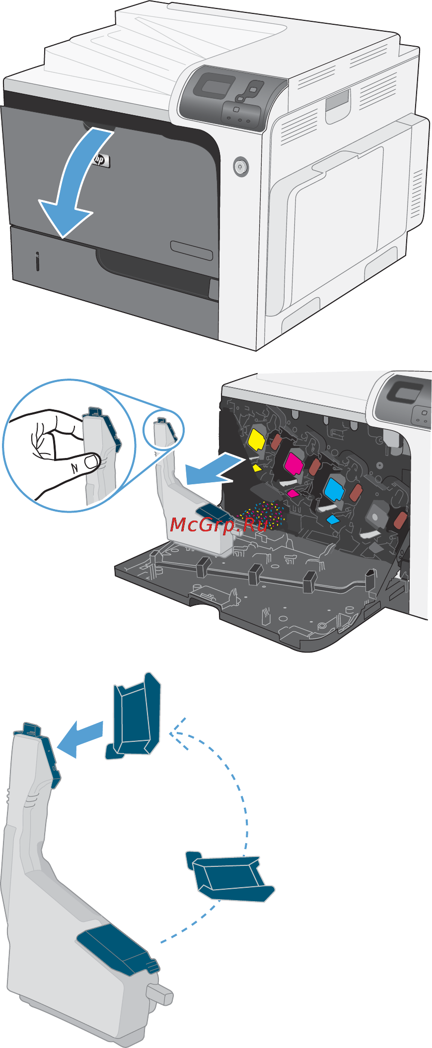 HP COLOR LASERJET ENTERPRISE CP4525N Инструкция по эксплуатации онлайн [190/306] 112648