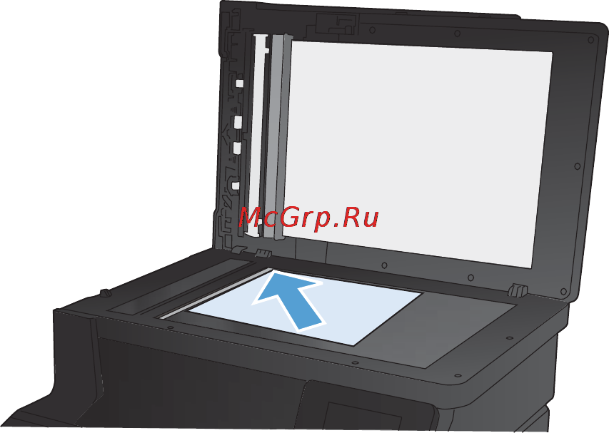 HP LASERJET PRO 200 MFP M276NW [118/260] Отправка факса с планшета сканера