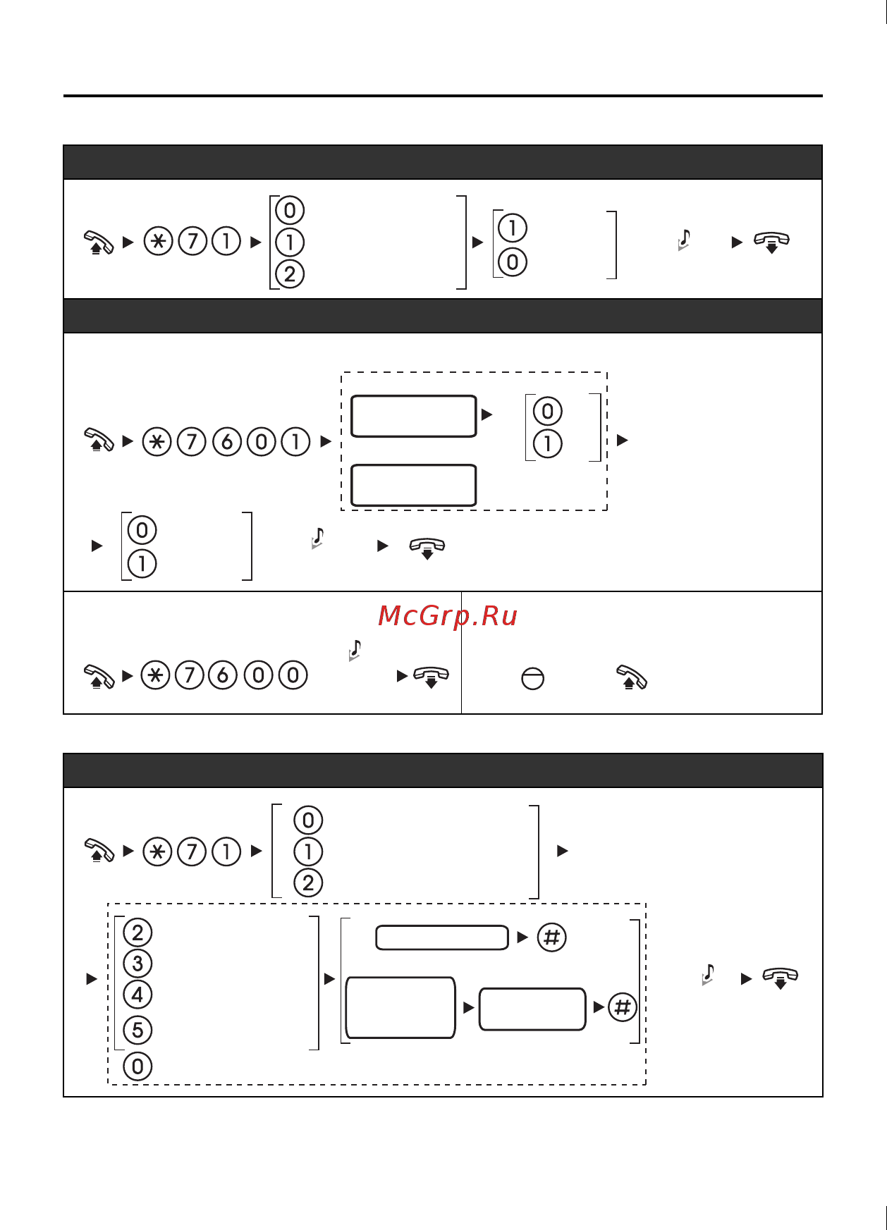 Panasonic KX-NT366 [7/24] Настройка телефона в соответствии с потребностями абонента