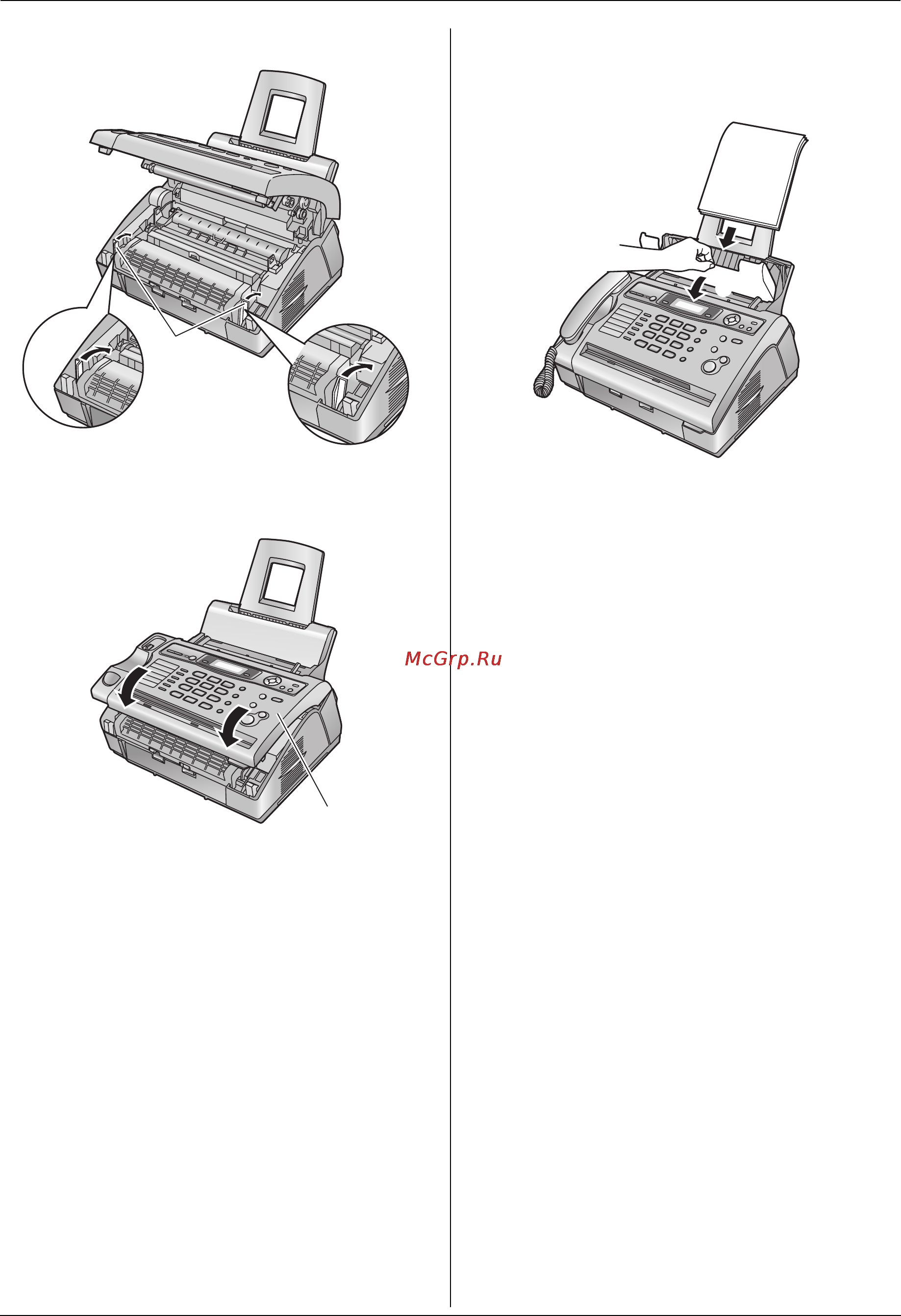 Panasonic KX-FLC418 [96/108] Справка