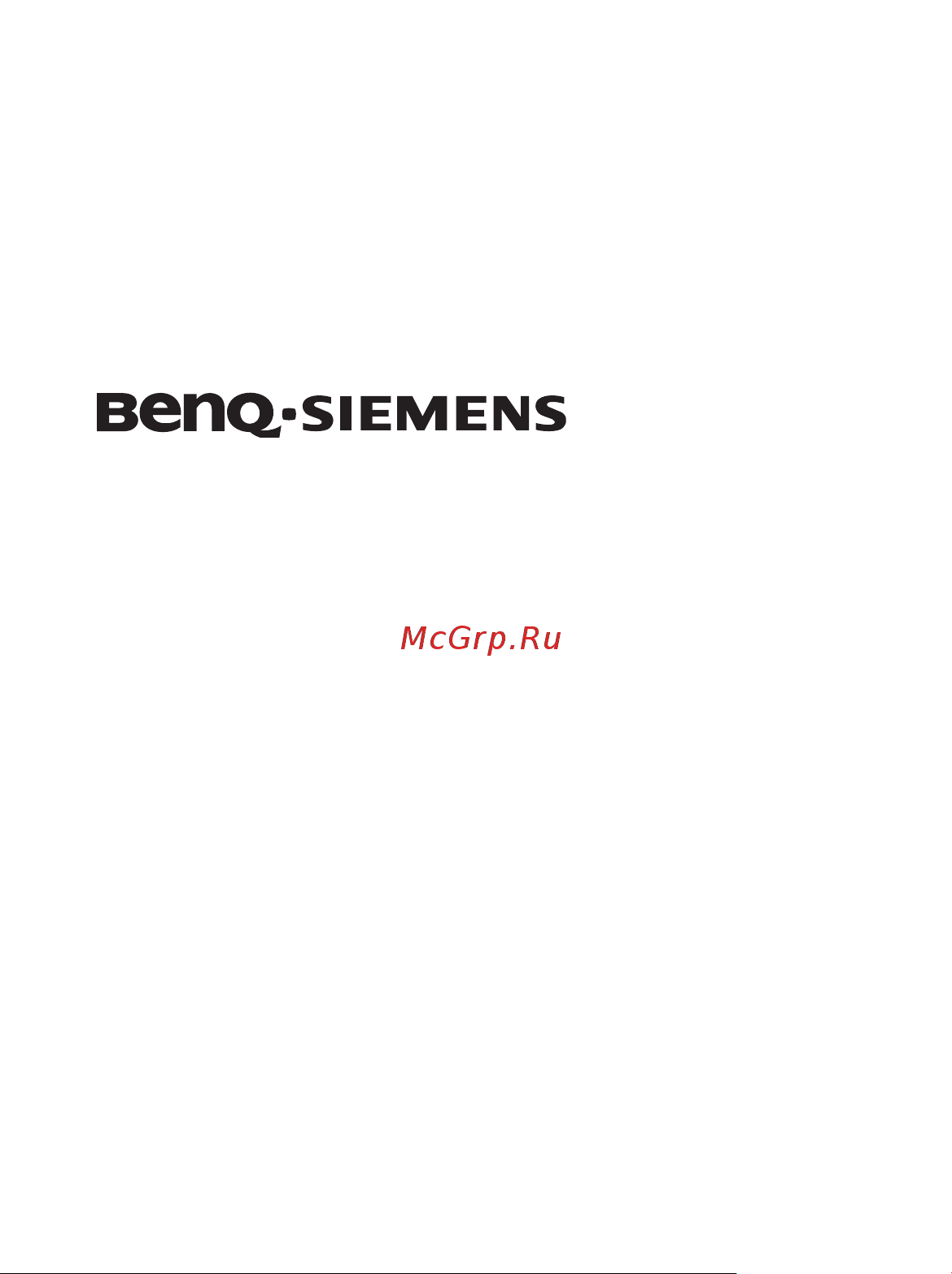 Benq-Siemens CL71 [2/124] Мобильный телефон инструкция по эксплуатации