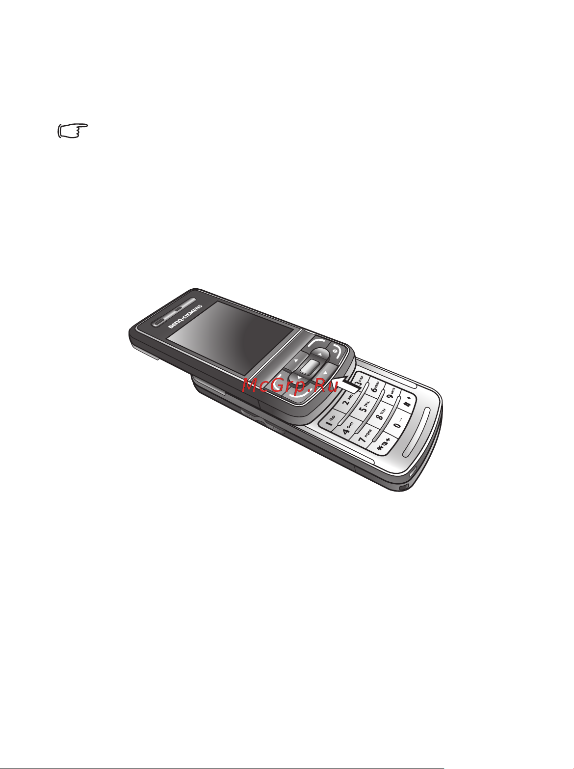 Benq-Siemens CL71 [22/124] Карта microsd