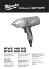 Milwaukee IPWE 400 RQ Инструкция по эксплуатации