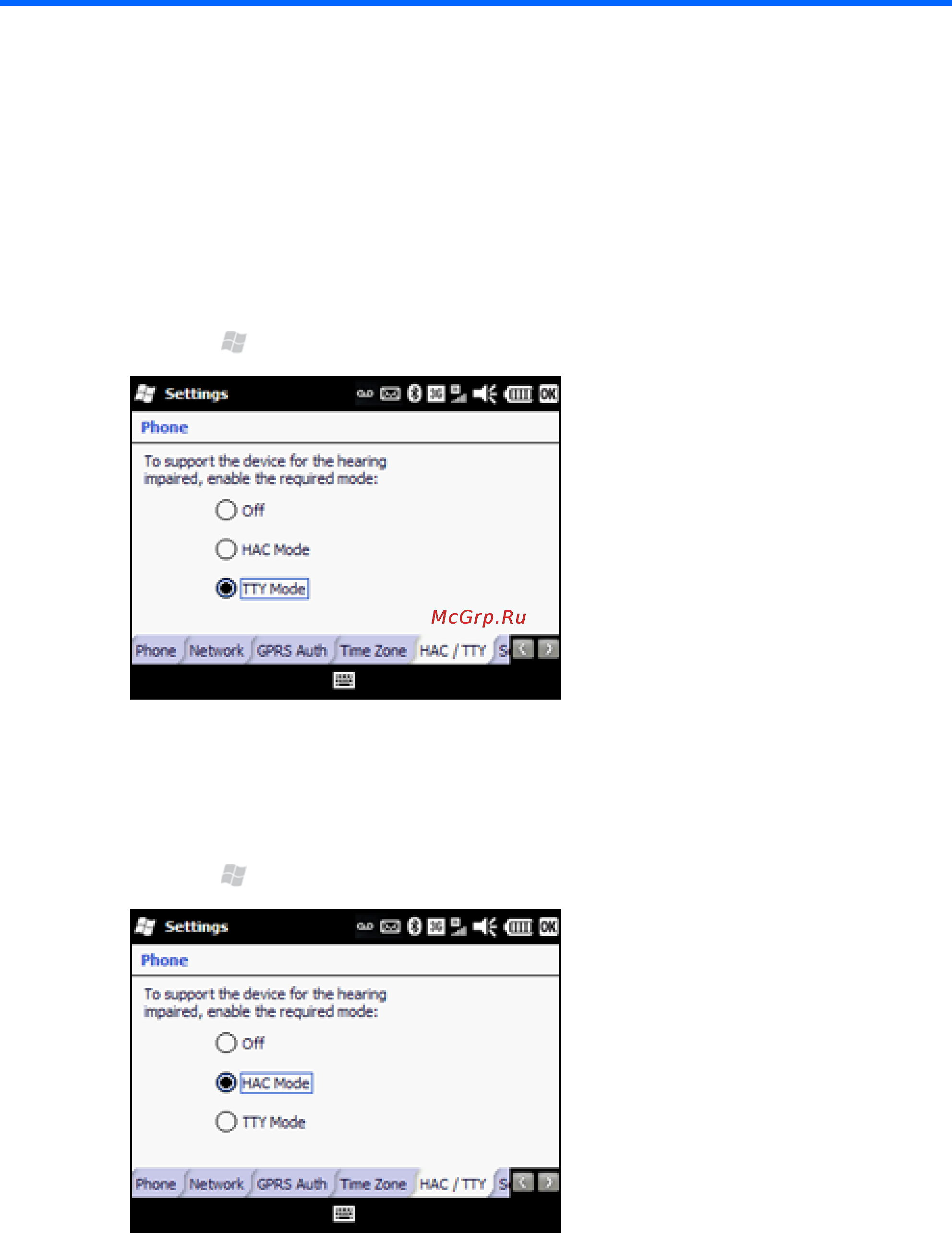 HP IPAQ GLISTEN-AT&T [149/185] Accessibility
