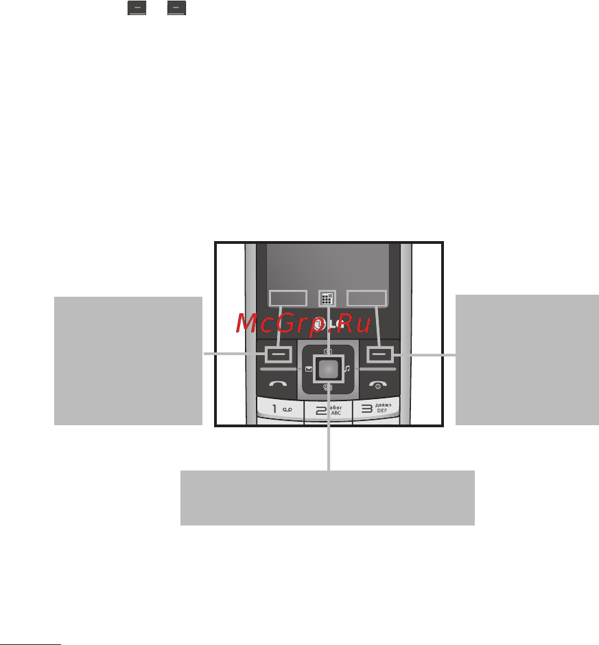 LG S-310 Silver [16/90] Выбор функций и параметров