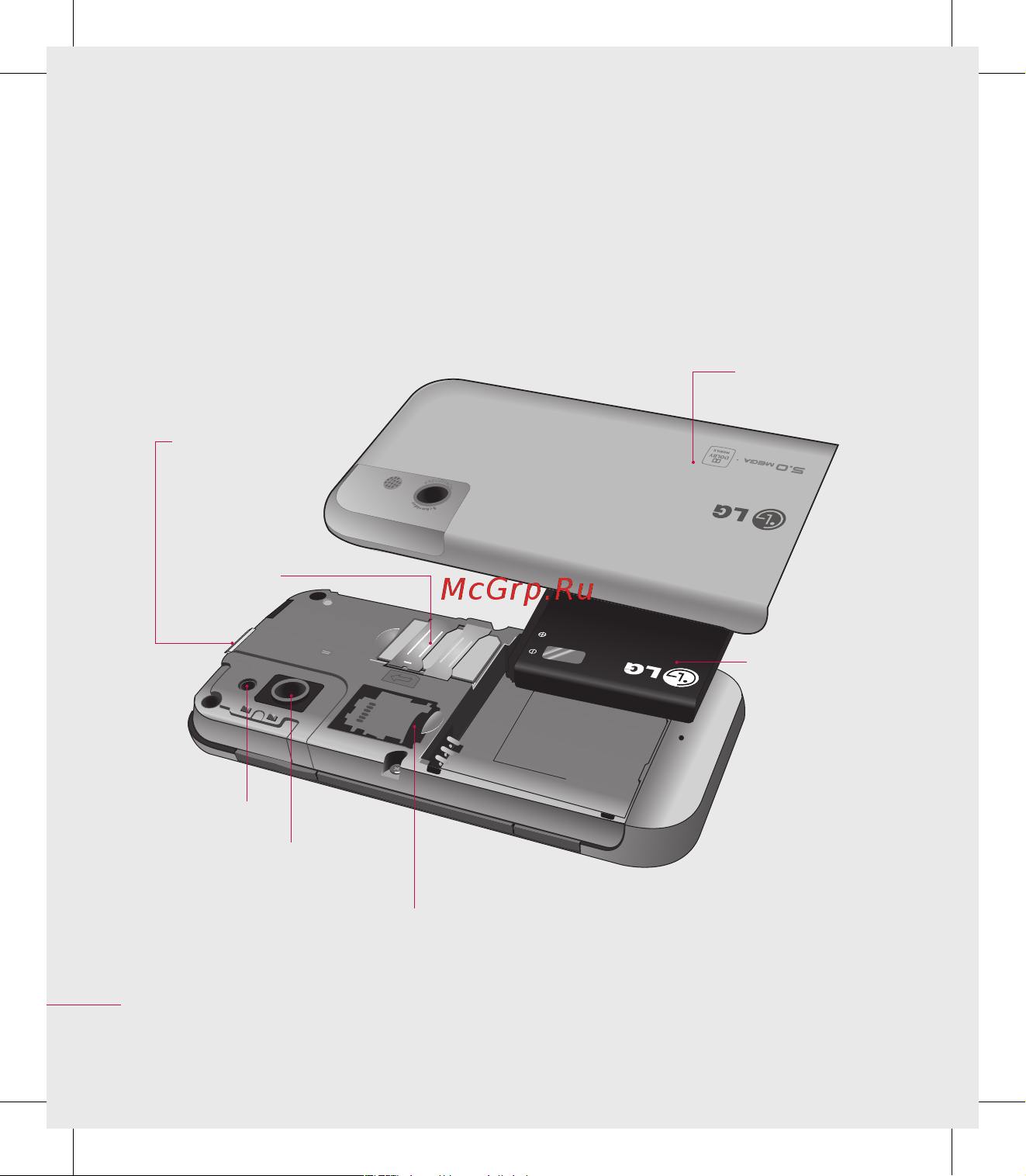 LG KM900 [10/134] Устройство телефона