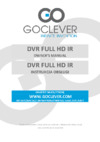Goclever DVR FULL HD IR Инструкция по эксплуатации