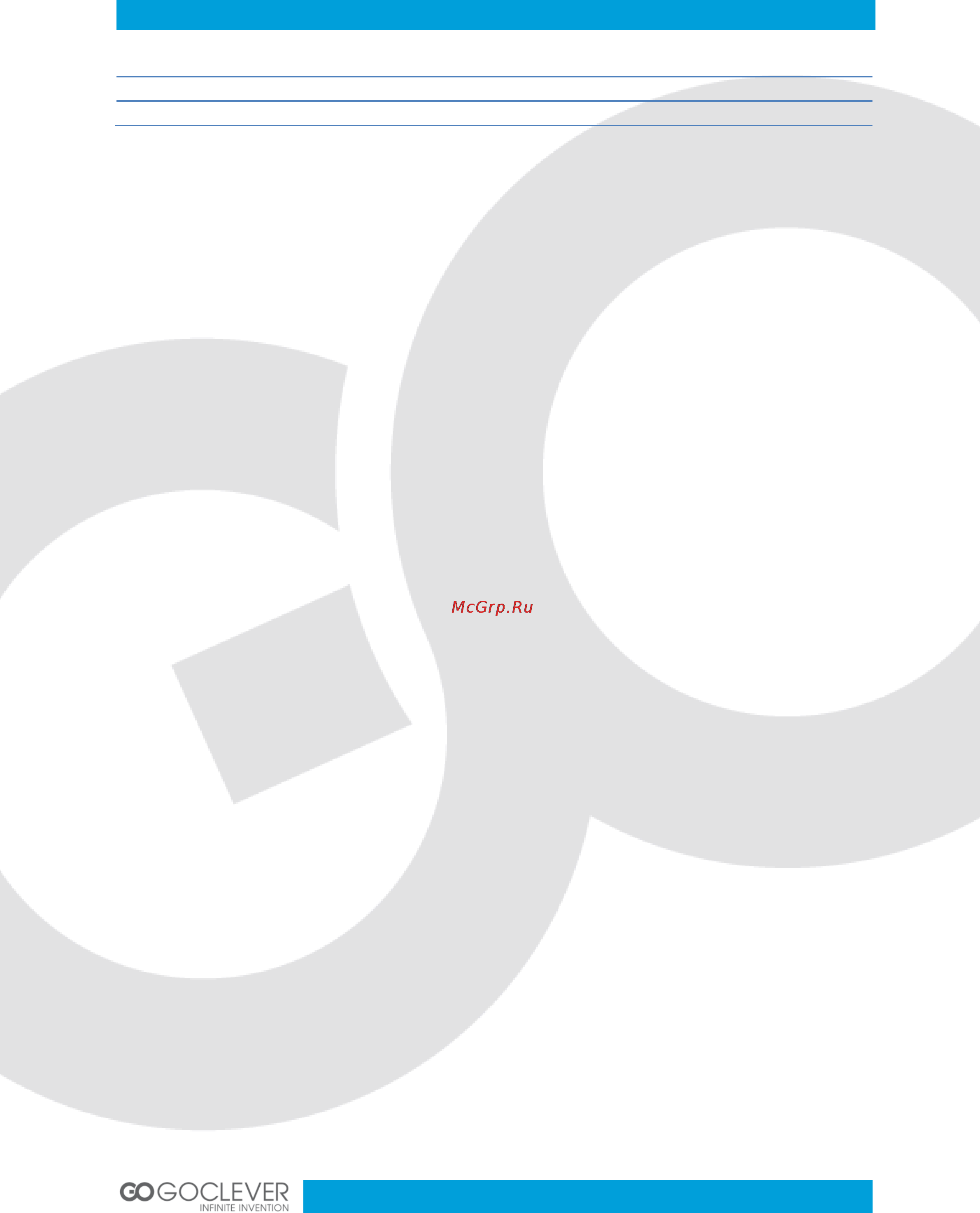 Goclever DVR FULL HD 2 [2/19] Contents spis treści