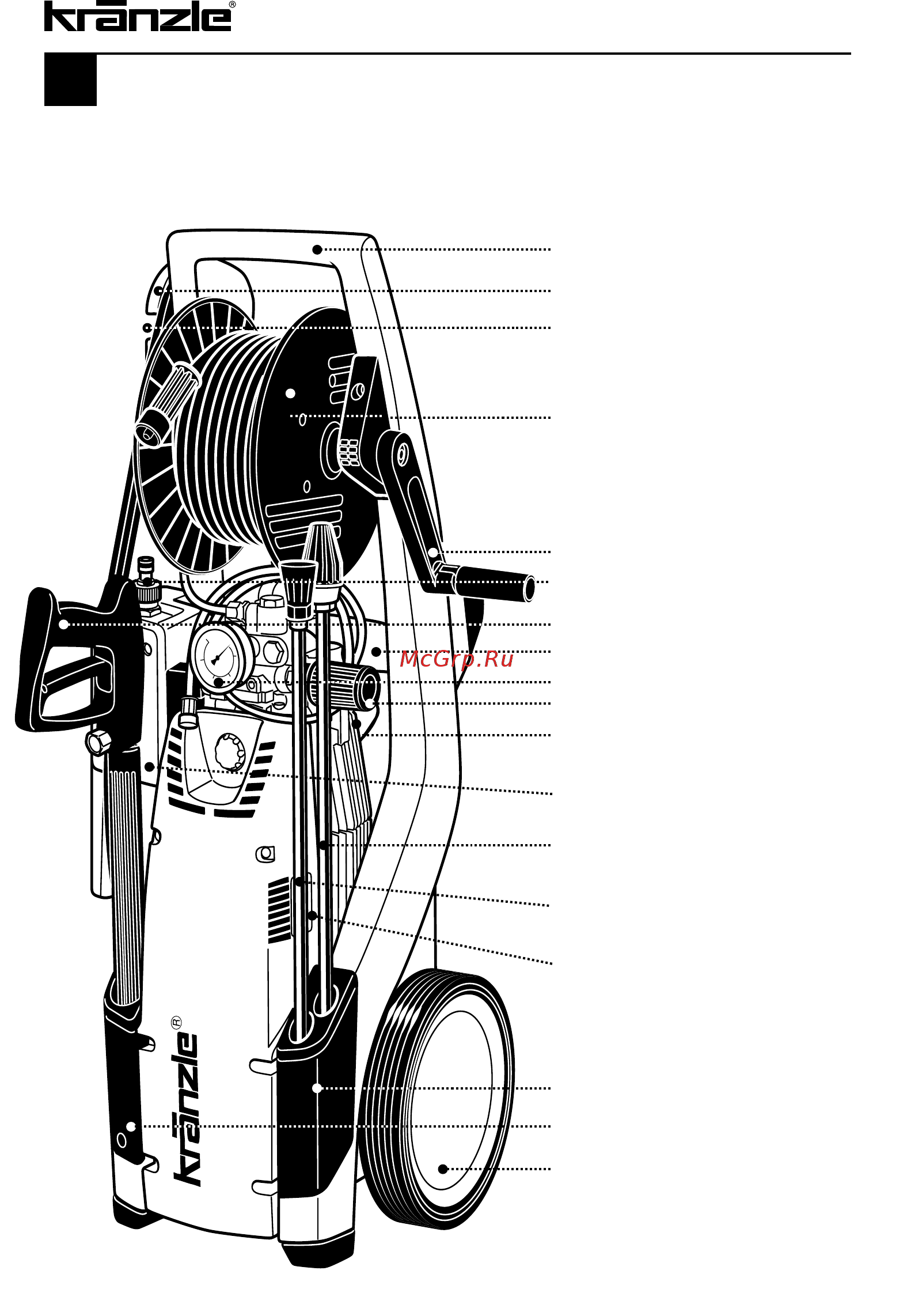 Kranzle Profi 175 TS T [2/44] Описание устройства