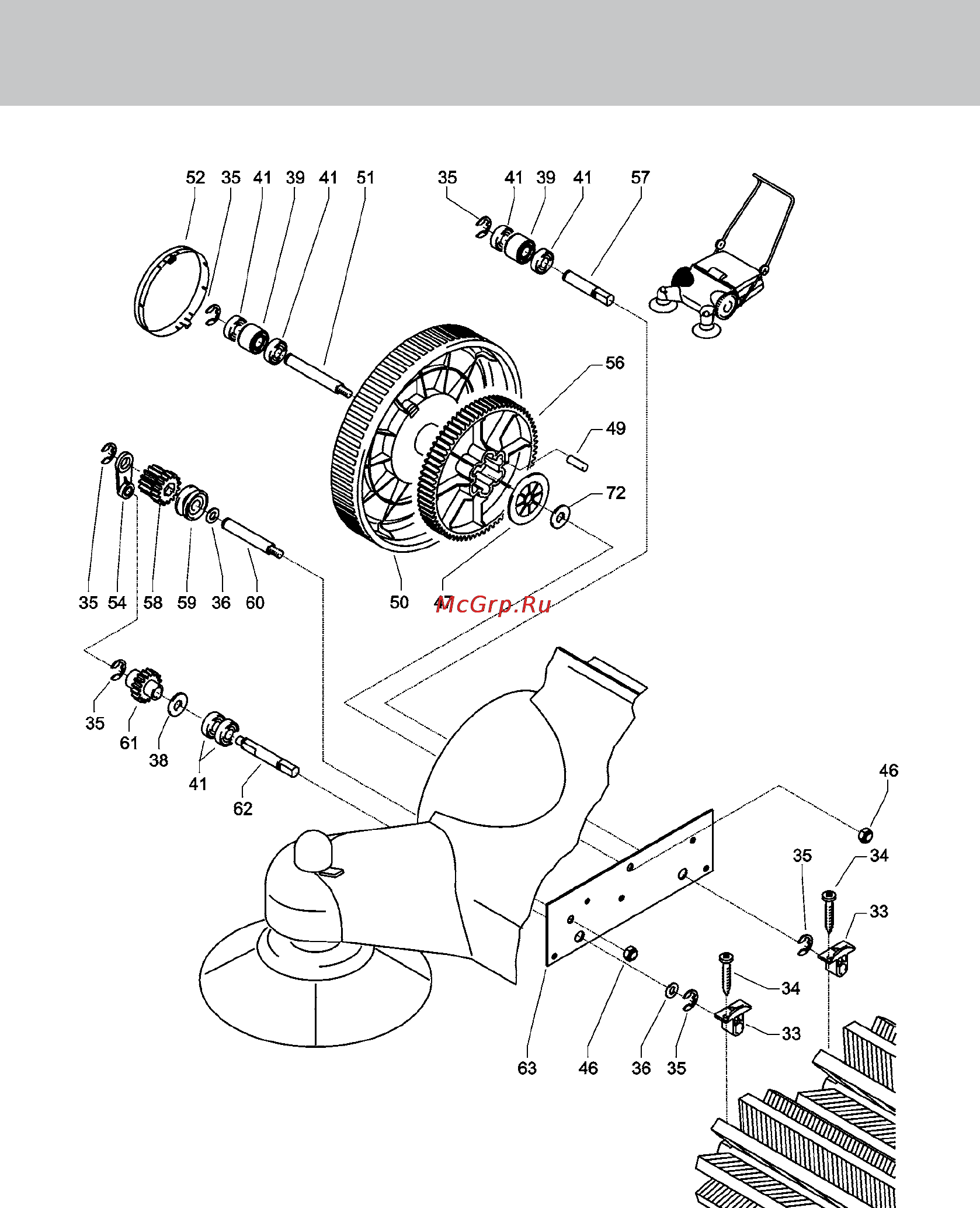 Kranzle 2+2 [12/20] Right wheel