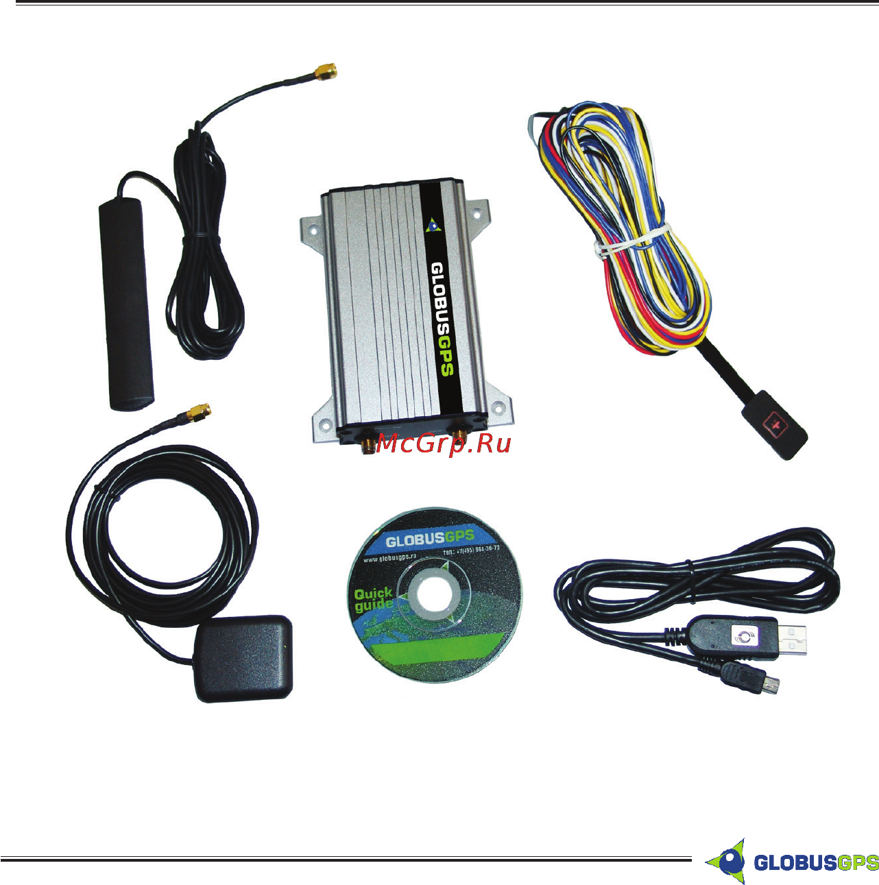 Globusgps GL-TR2 [9/42] Комплектация
