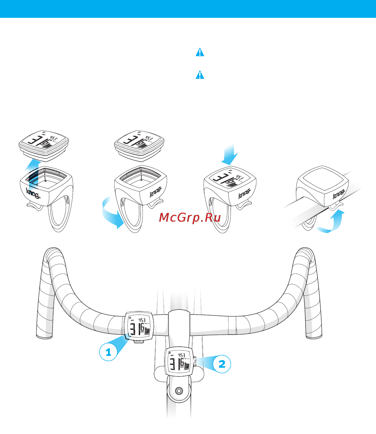 Knog NERD WIRELESS 9 [34/64] Instalacion