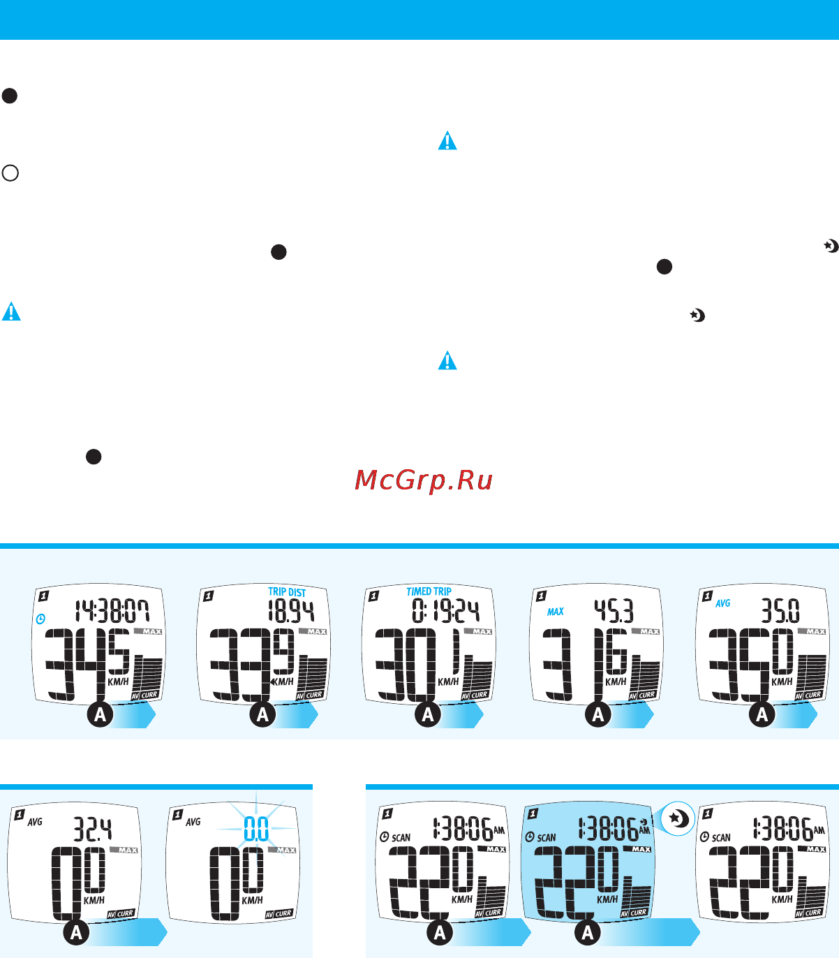 Knog NERD WIRELESS 9 [56/64] ボタン機能と通常操作