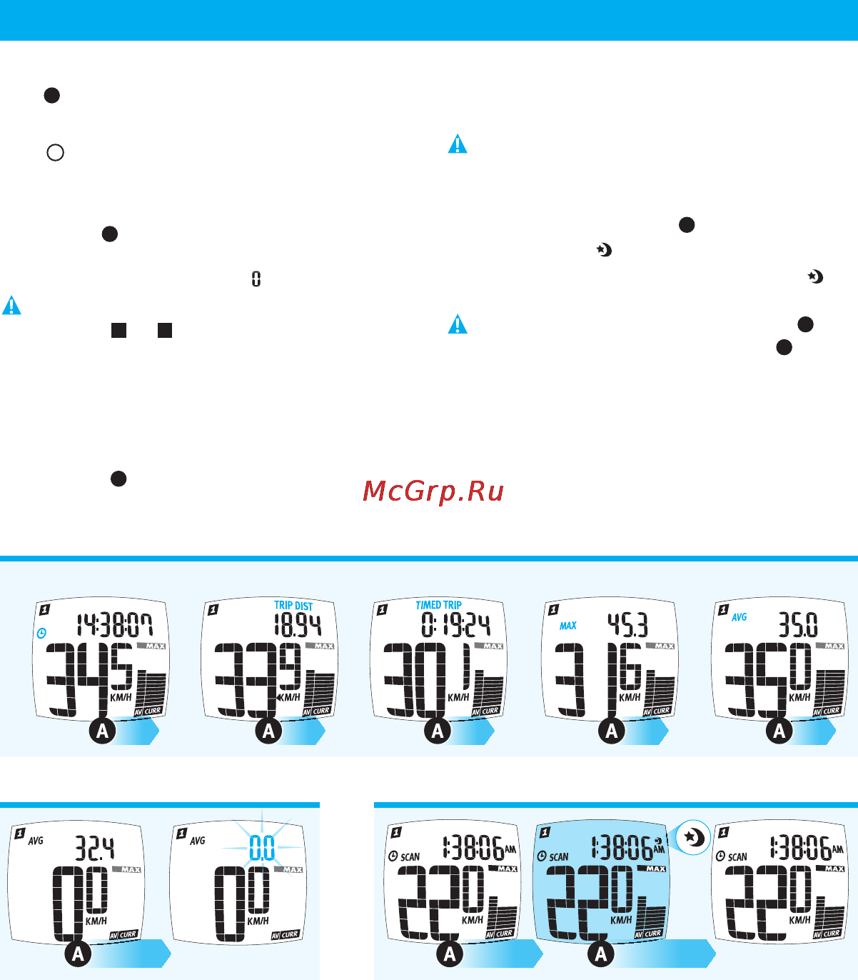 Knog NERD WIRELESS 12 [8/64] Button functions and normal operations