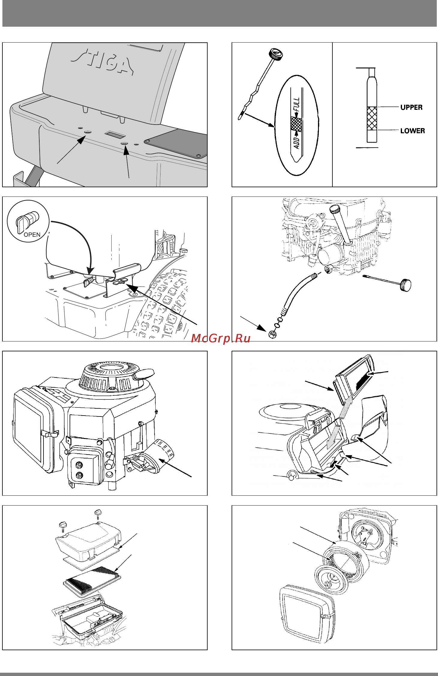 Stiga PARK COMFORT (OVERSEAS) Инструкция по эксплуатации онлайн [4/19] 113679