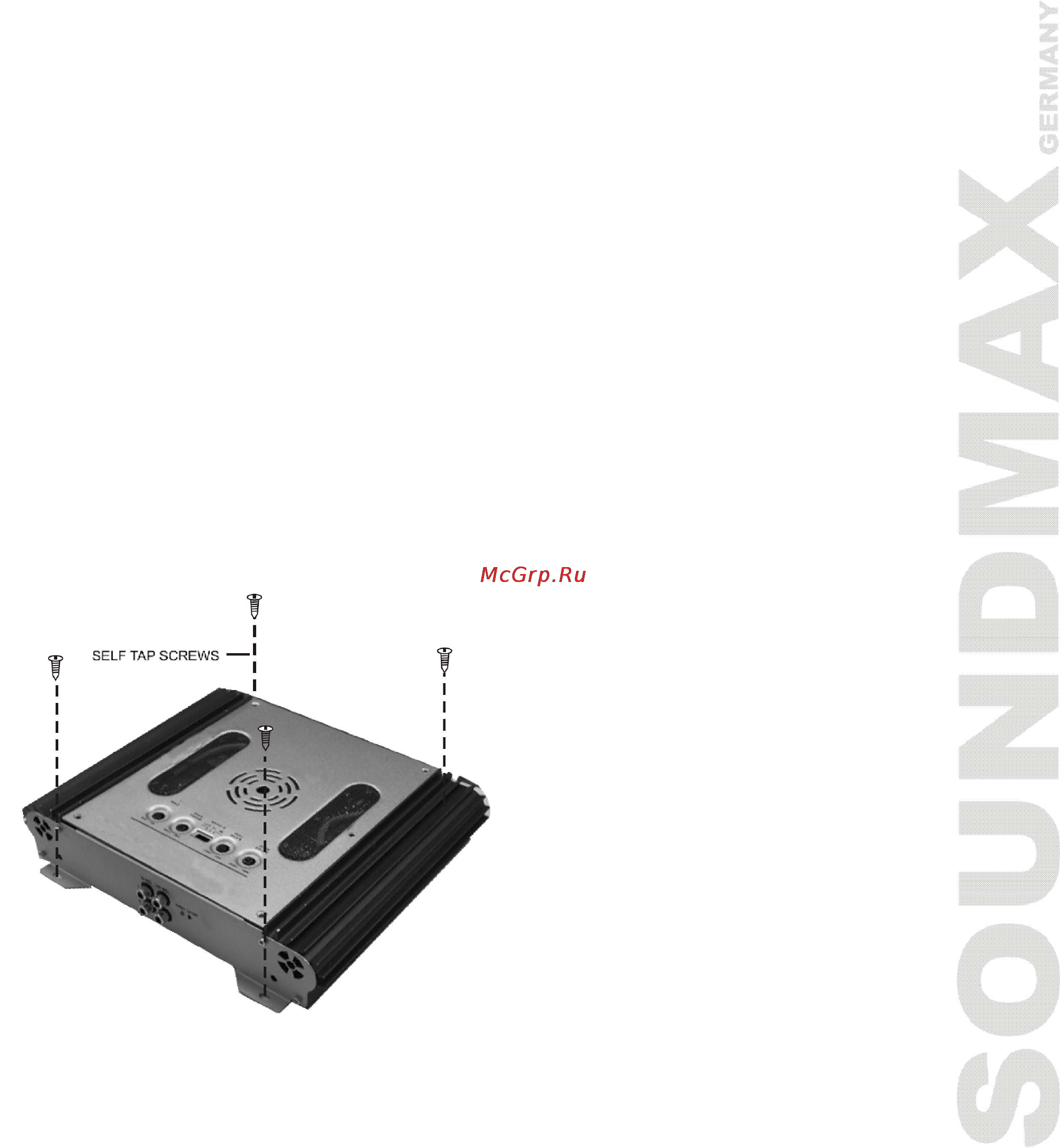 Soundmax SM-SA602 [5/27] Installation