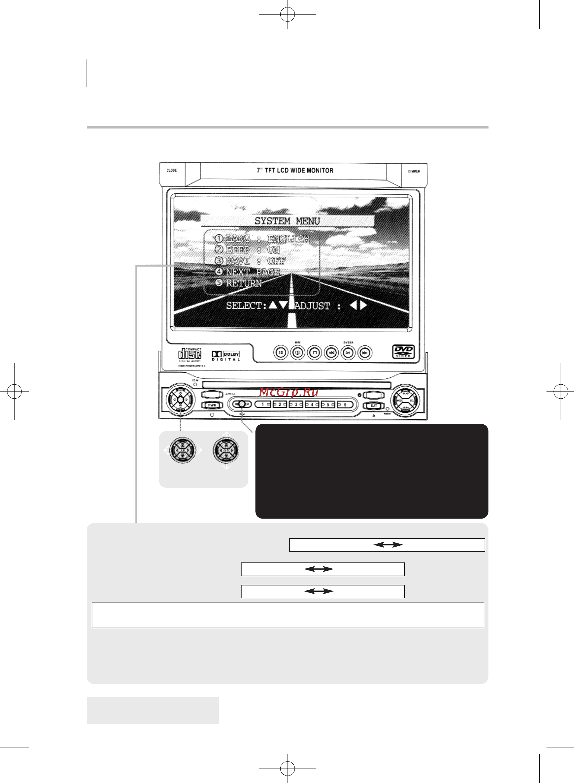 Nrg IDV-7001D [11/44] Глава 3