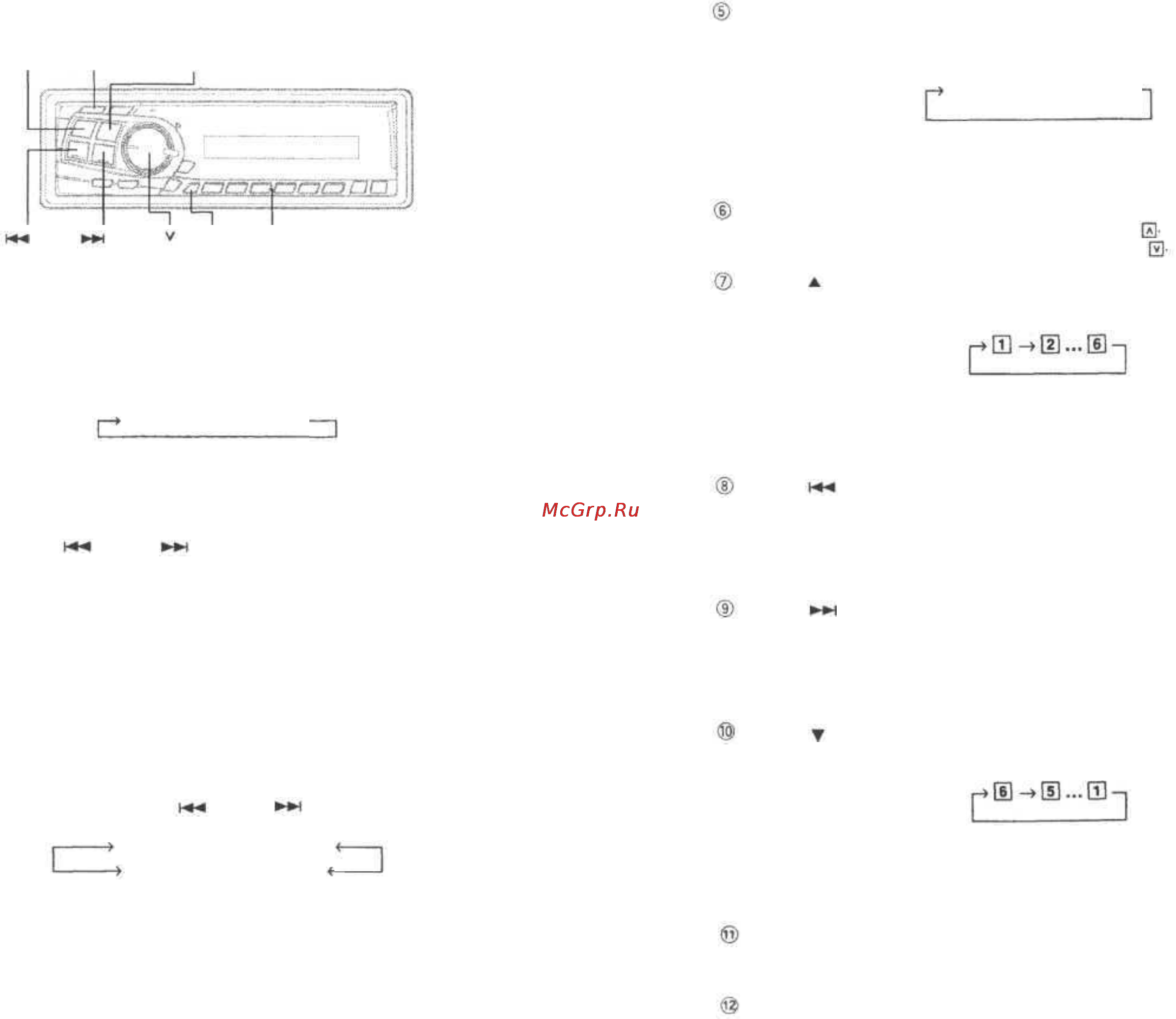 Alpine TDM-7590R [14/20] Aux 100khz 50khz
