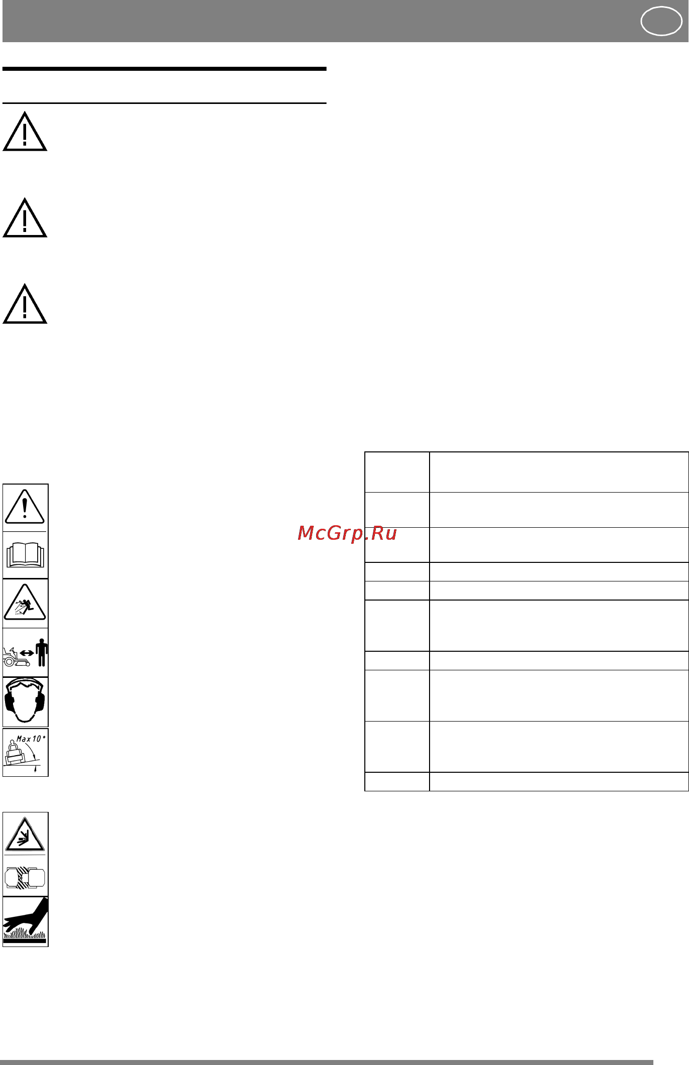 Stiga TITAN 26 B W. CABIN [110/250] Algemeen