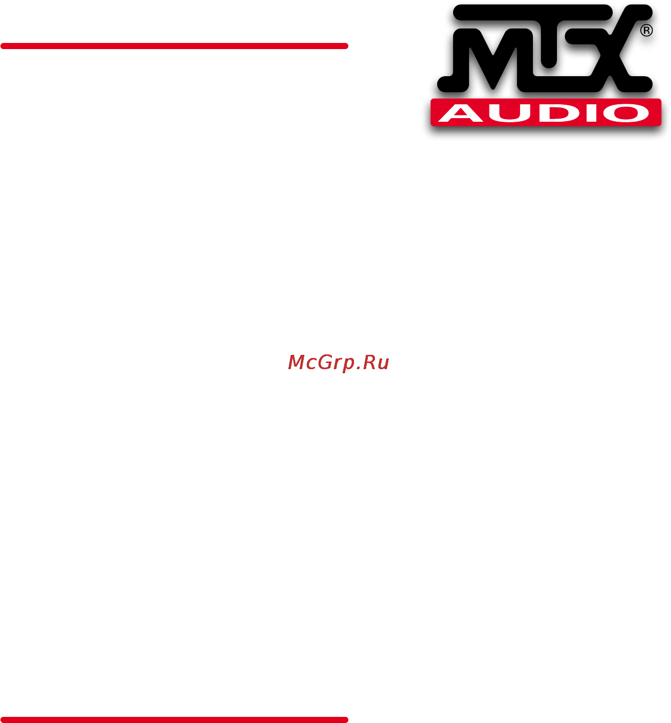 Mtx TH1500D Инструкция по эксплуатации онлайн [9/44] 114165