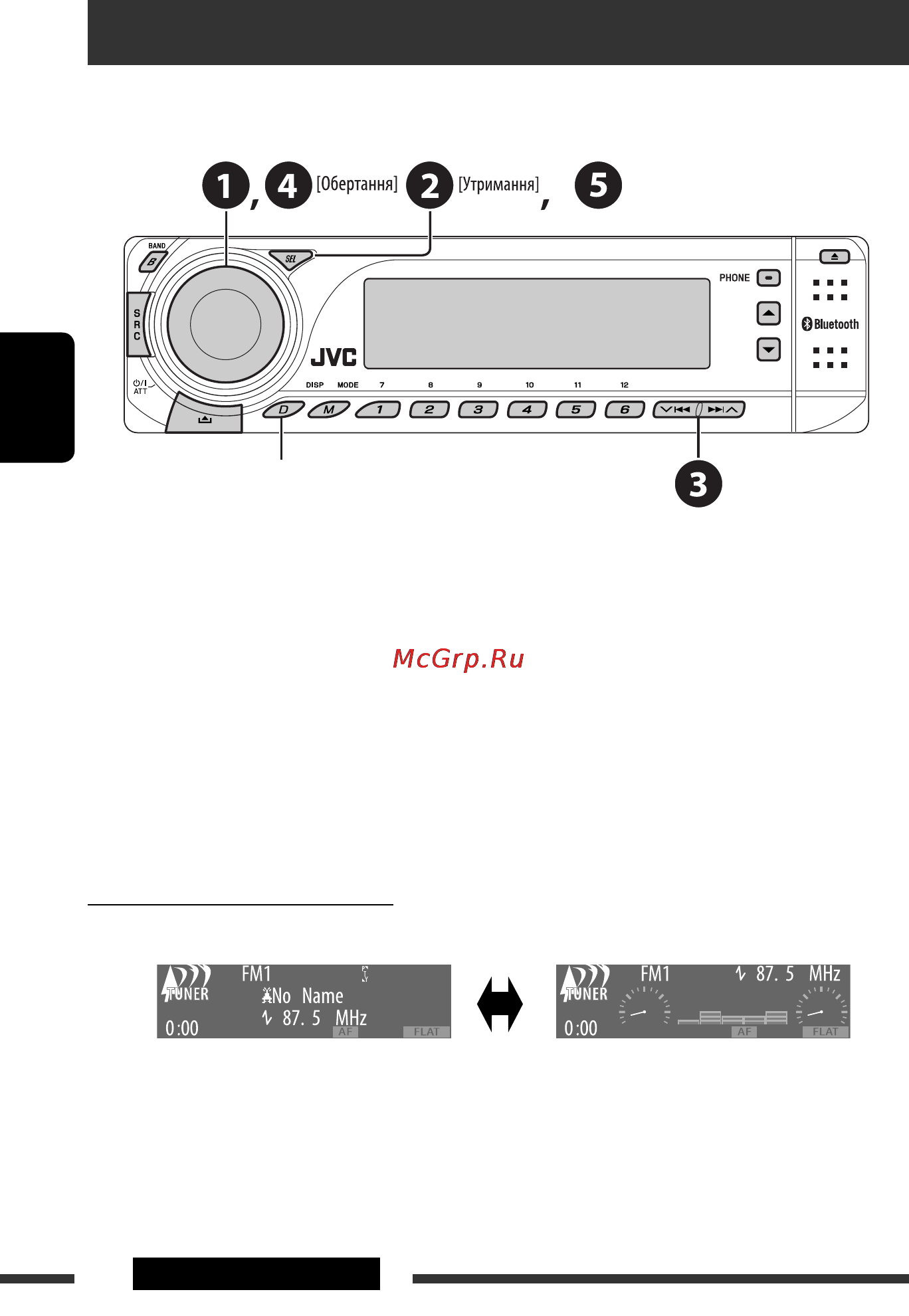 JVC KD-BT1 [106/153] Підготовка