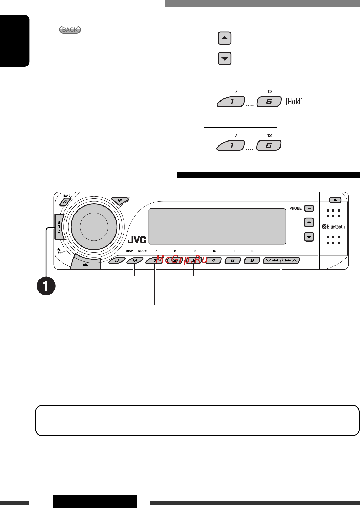 JVC KD-BT1 [22/153] Presetting the phone numbers