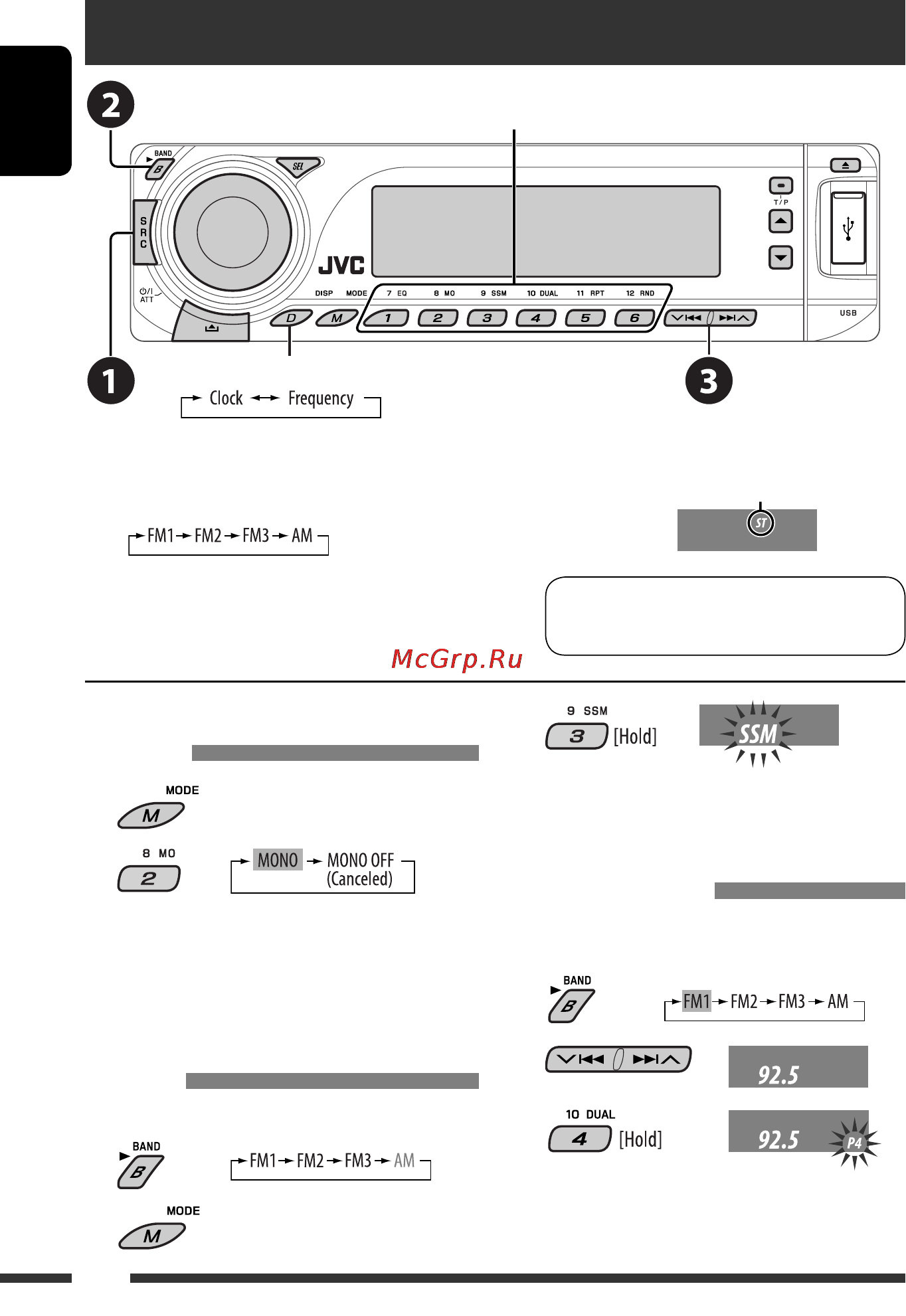 JVC KD-DV7307 [12/189] Manual presetting