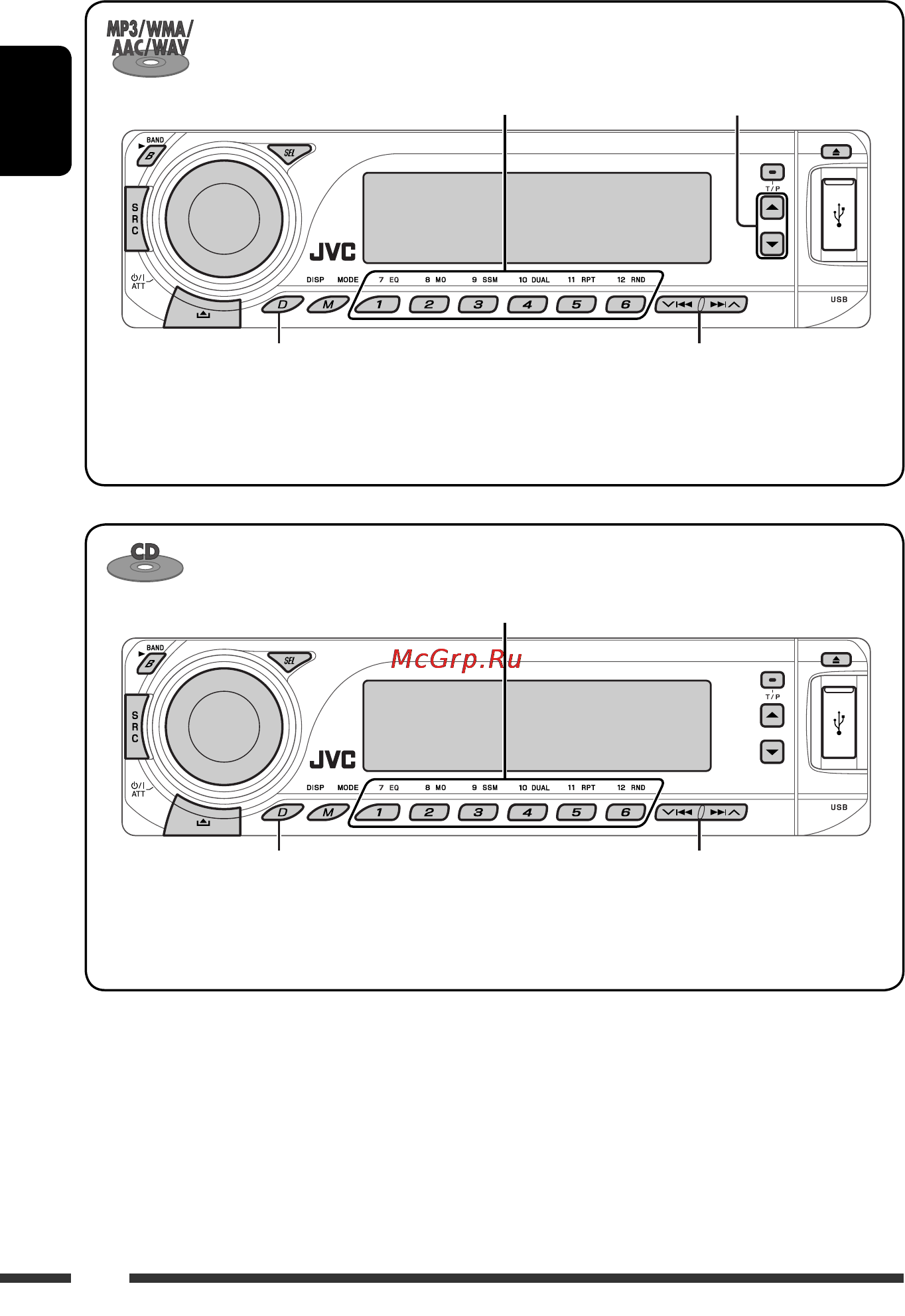 JVC KD-DV7307 [18/189] English
