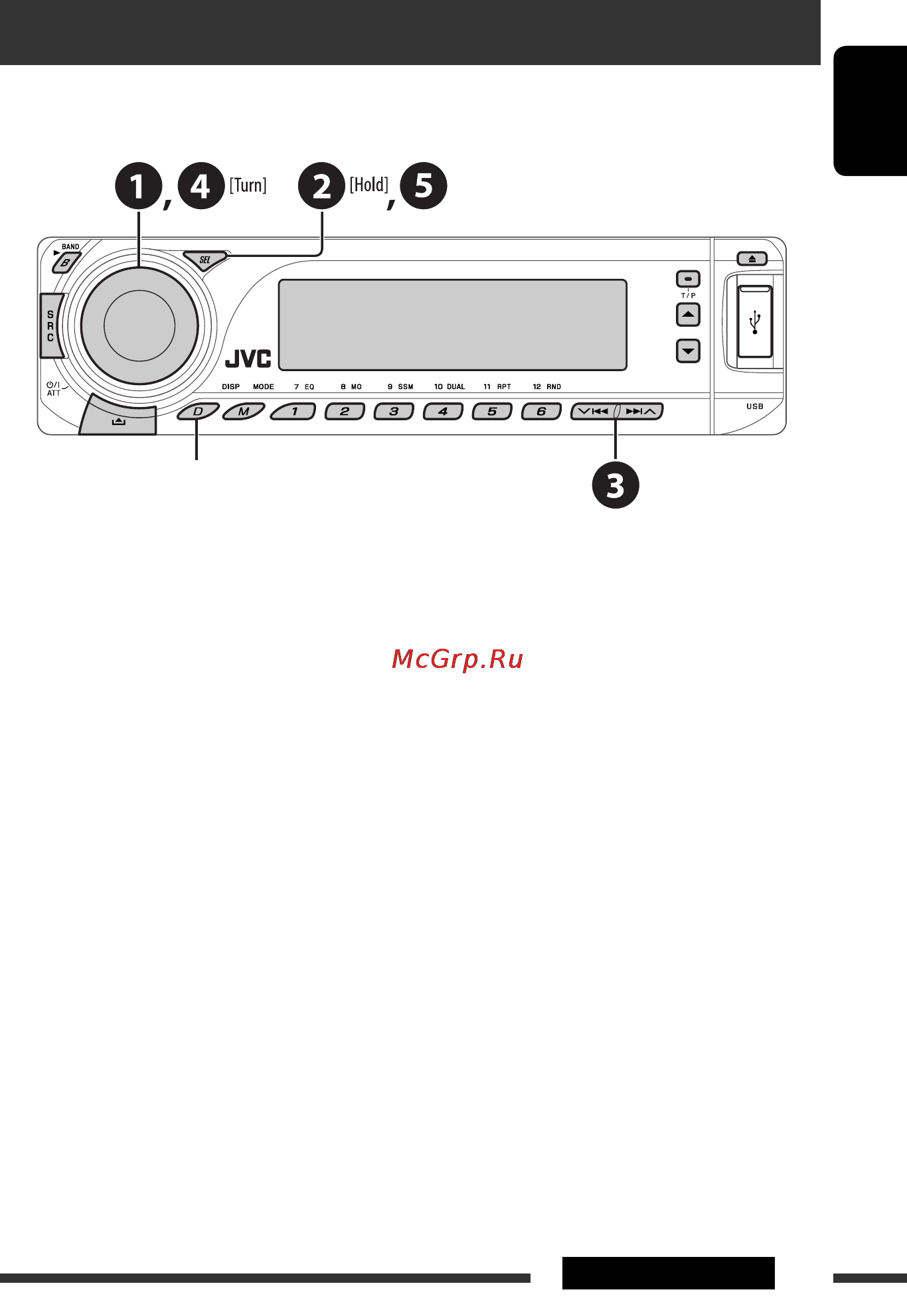 JVC KD-DV7307 [7/189] Cancel the display demonstration and set the clock