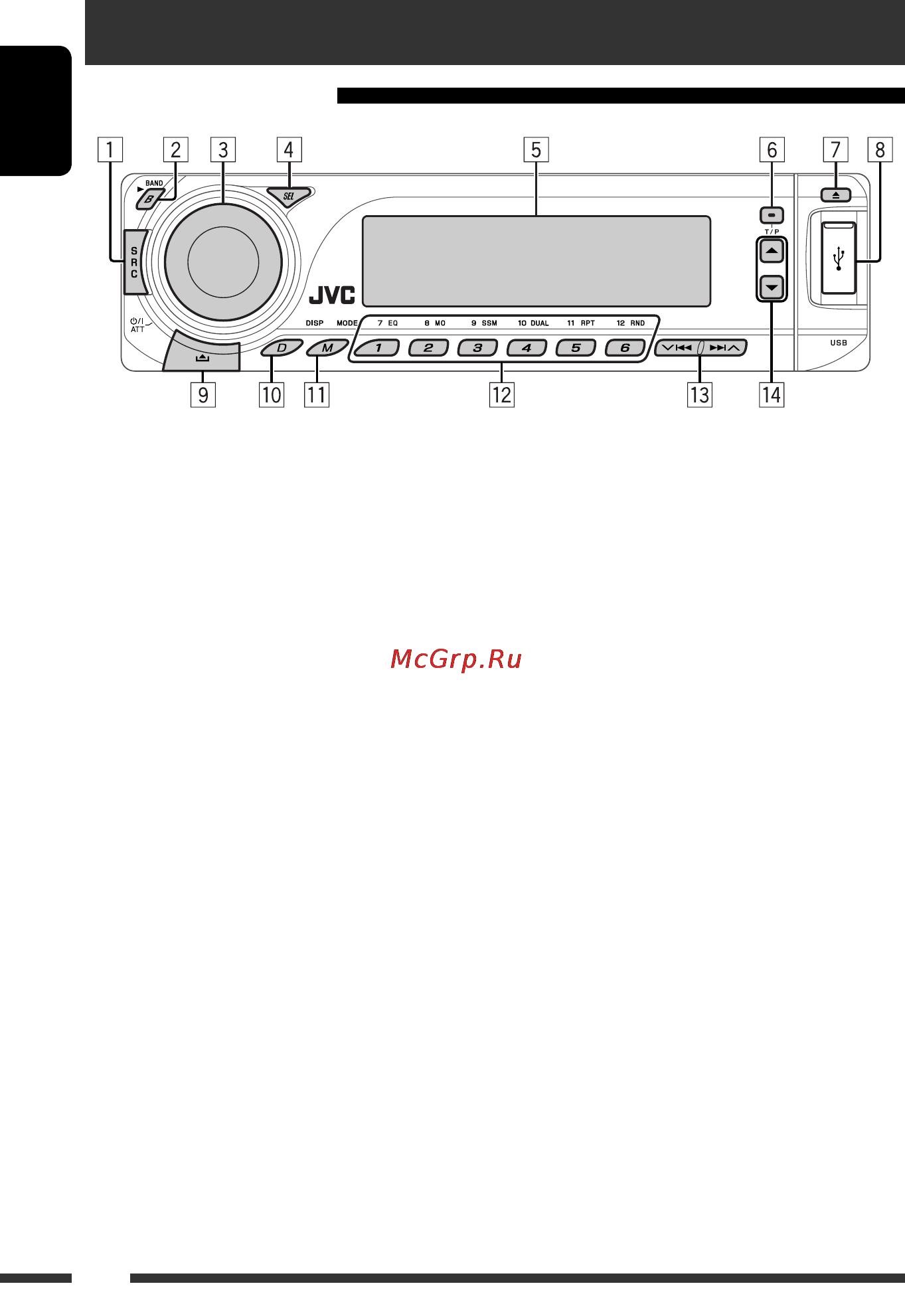 JVC KD-DV7307 [8/189] Basic operations