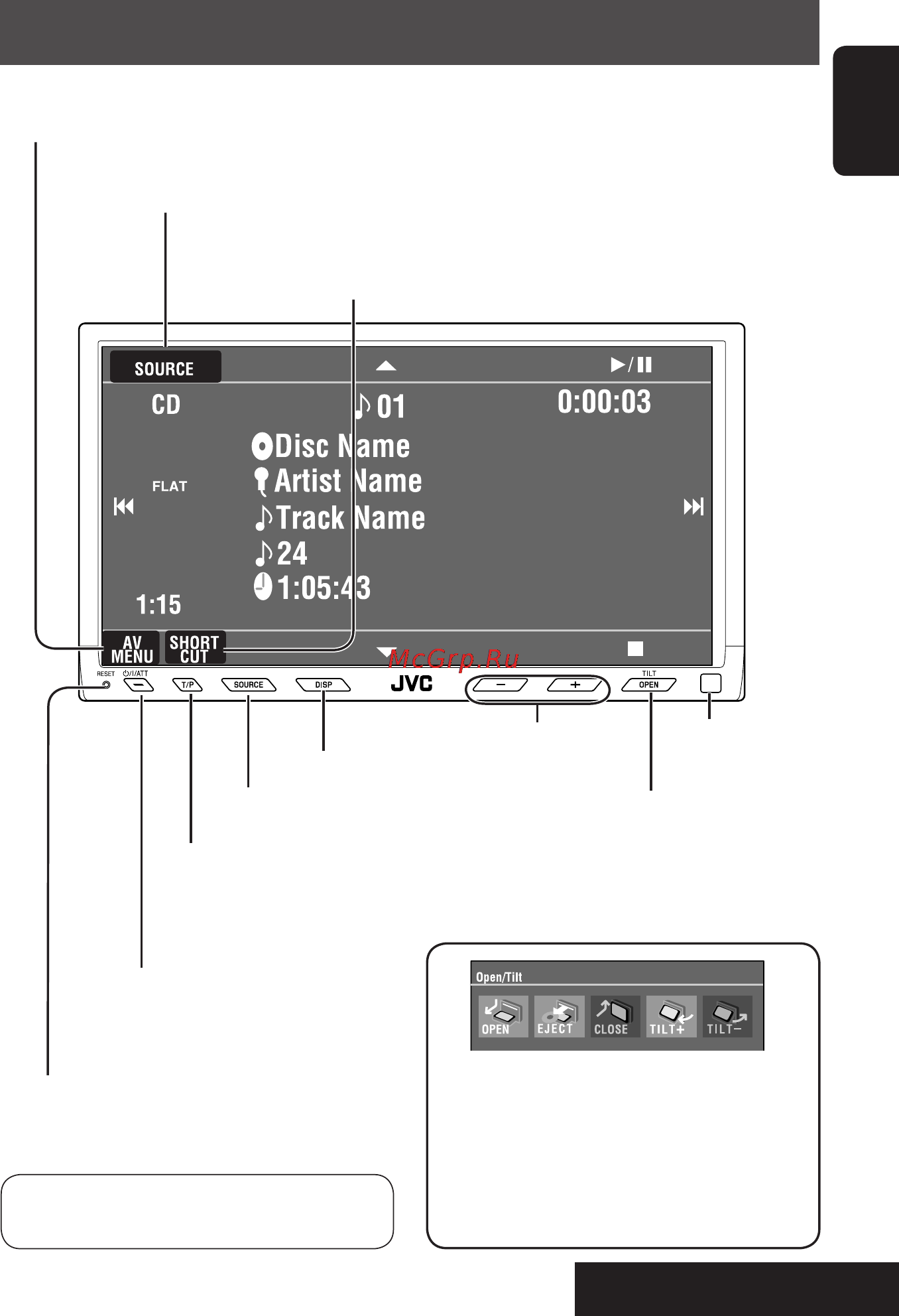 JVC KW-AVX800EE [5/243] Monitor panel touch panel
