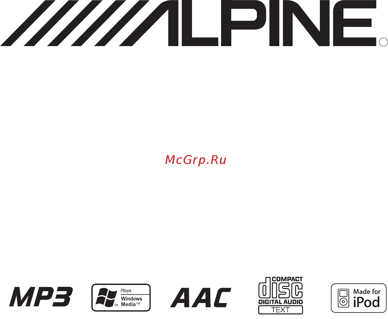 Alpine CDE-9881RB [2/51] Cde 9881r cde 9881rb